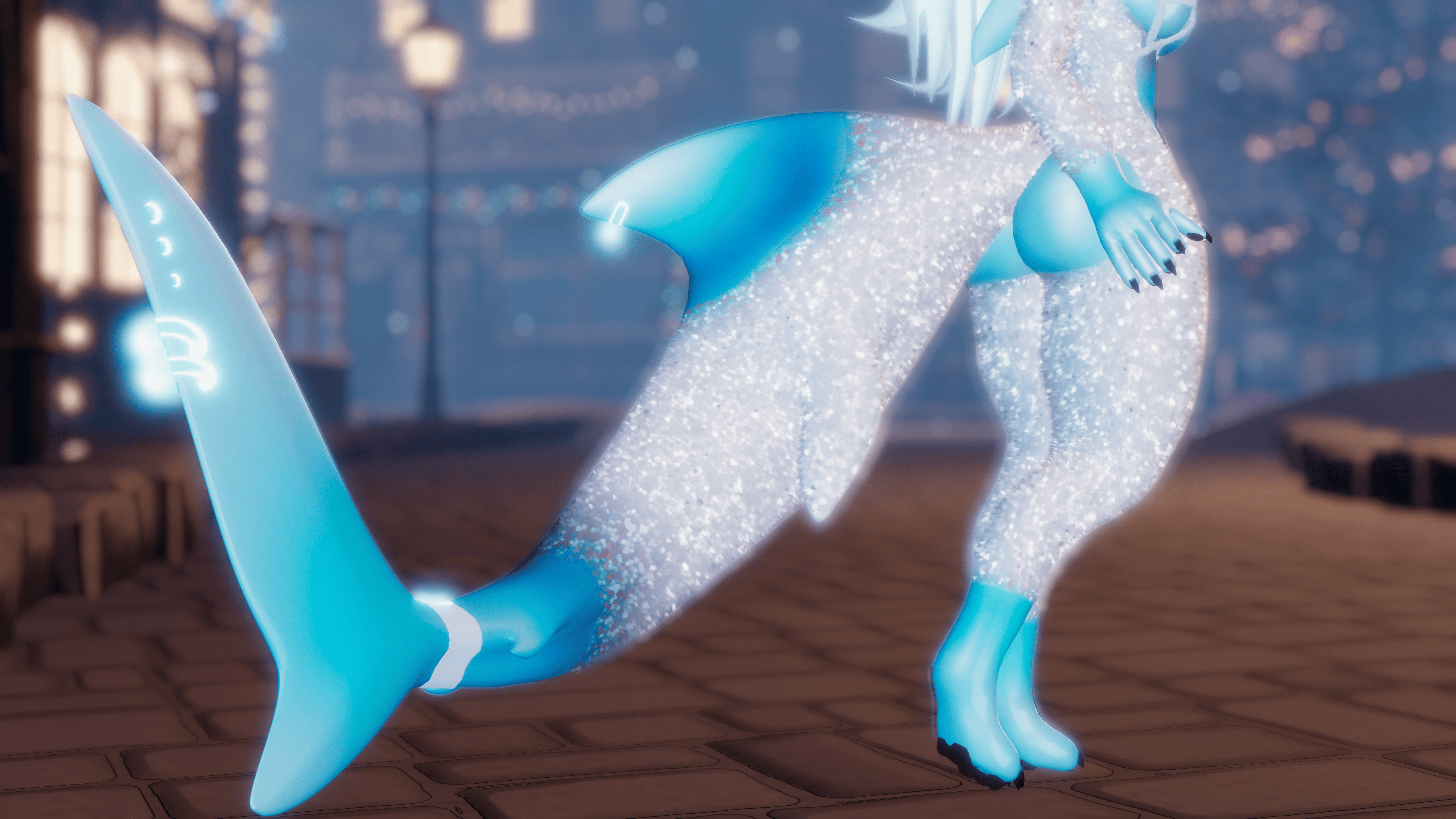 Nanami The Shark - The Festive Yeti