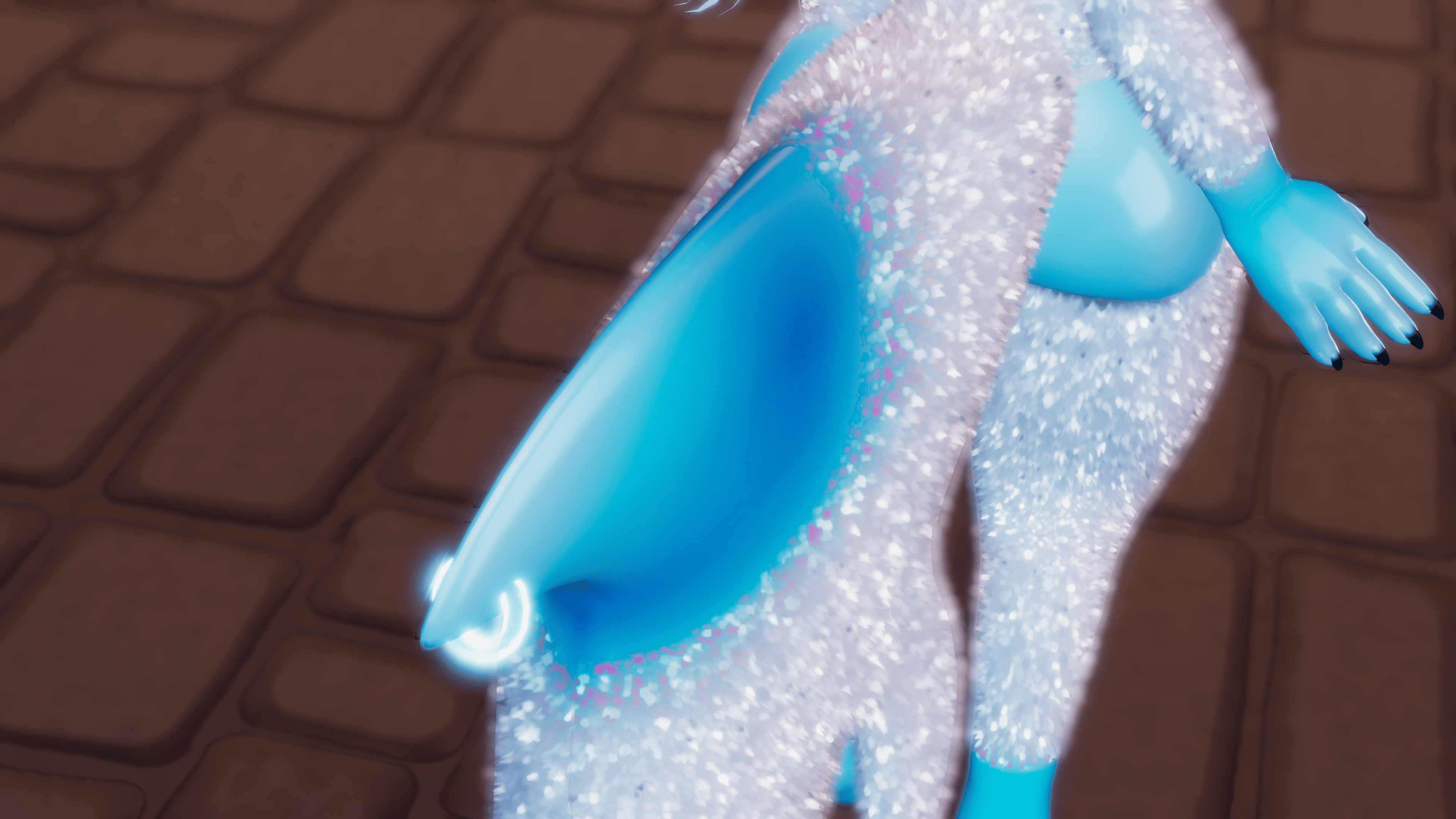 Nanami The Shark - The Festive Yeti