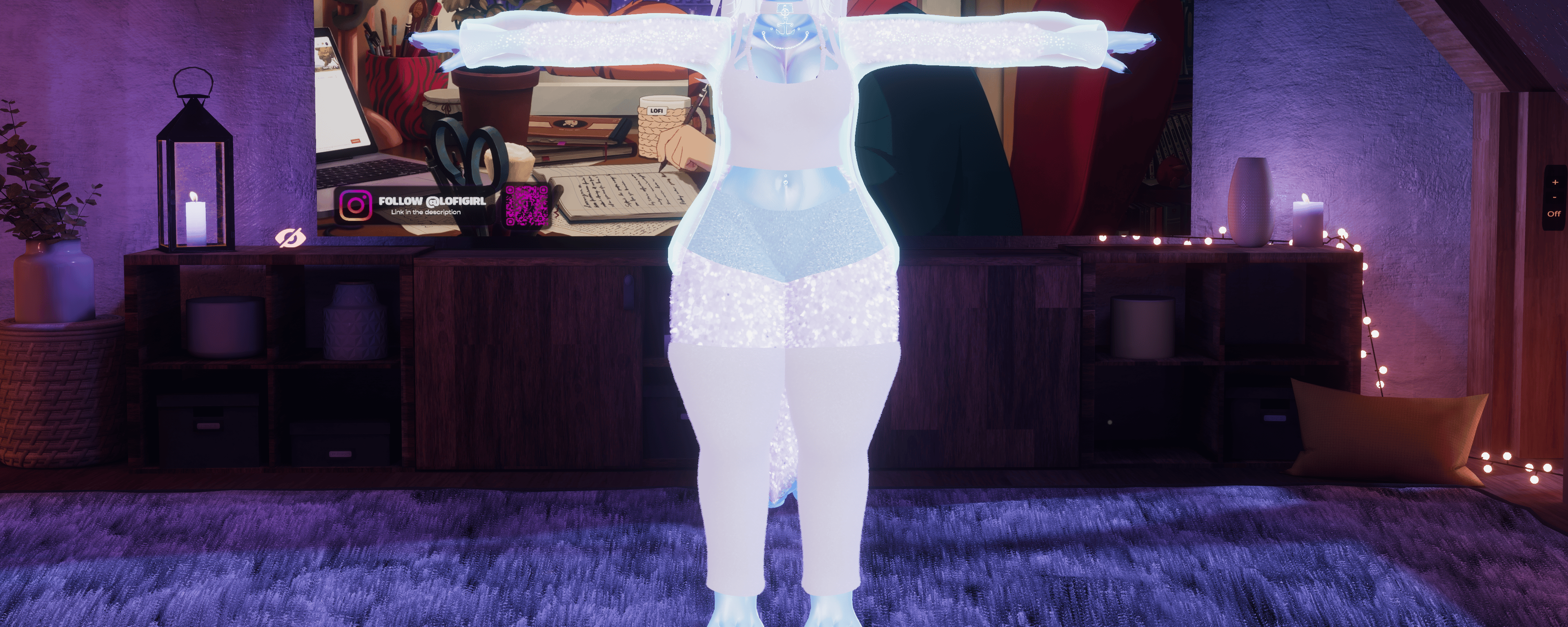 Nanami The Shark - The Festive Yeti