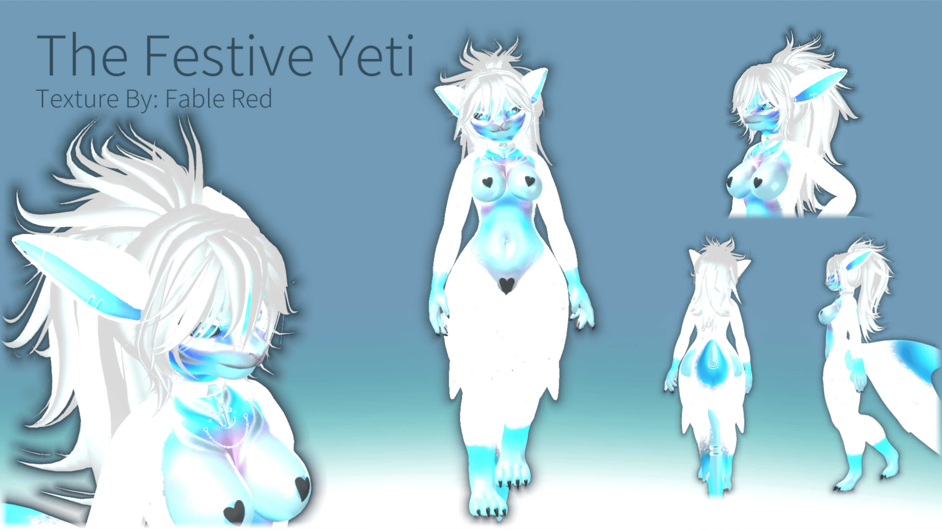 Nanami The Shark - The Festive Yeti