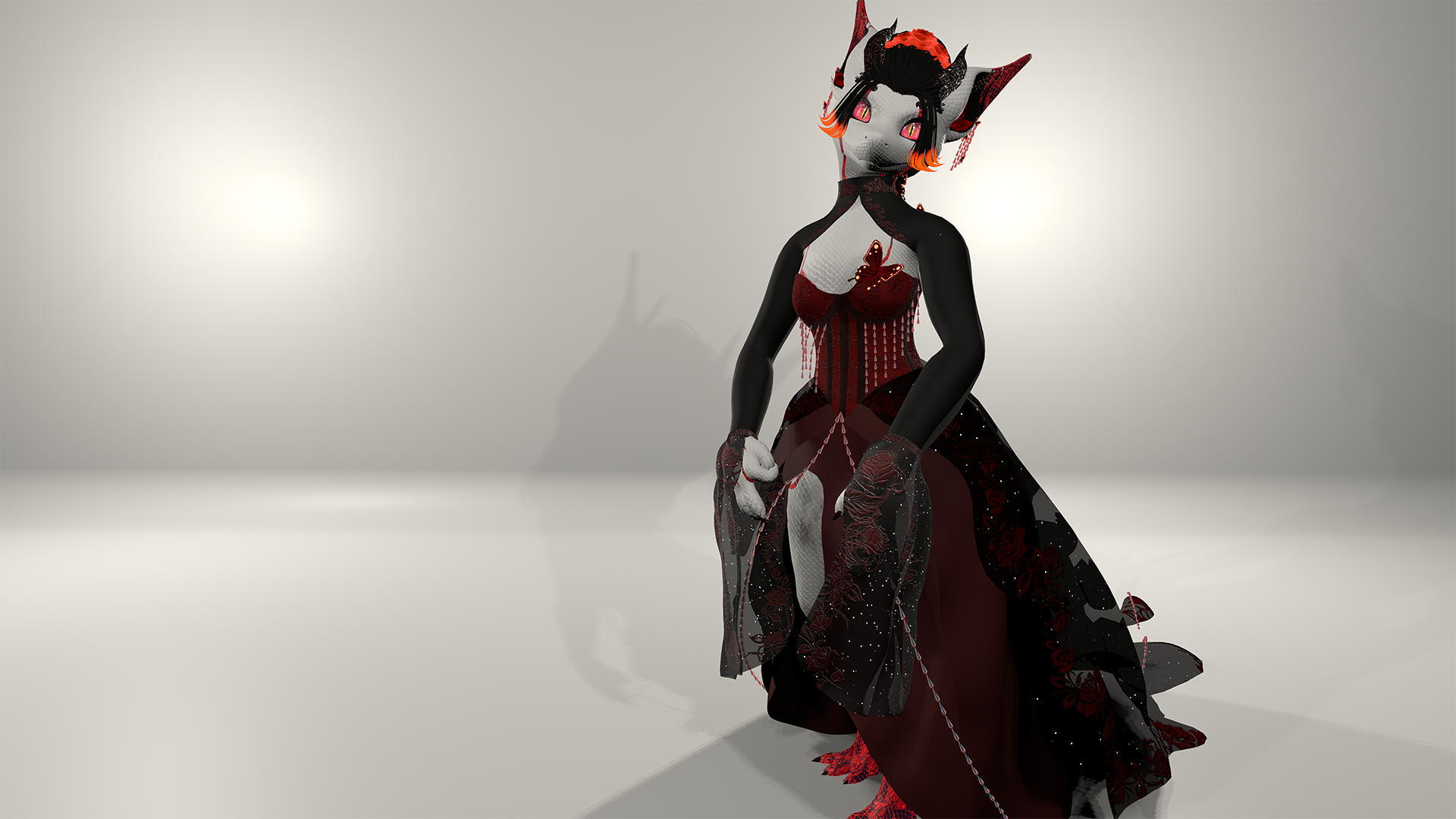 Evening Goth dress