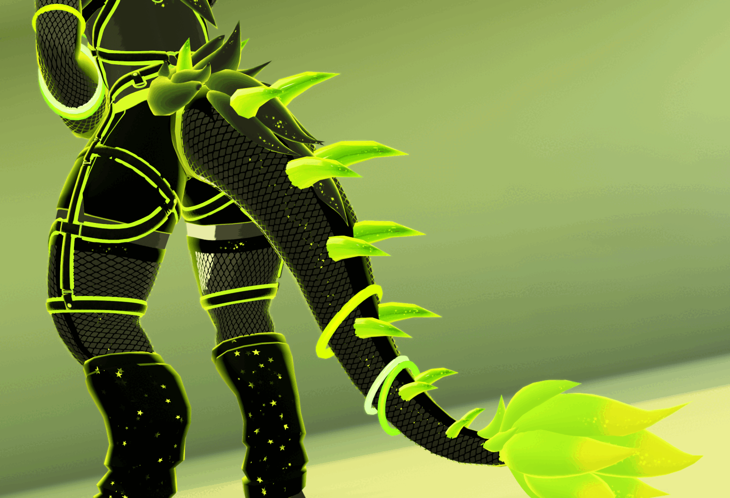 Wickerbeast Tail Spikes