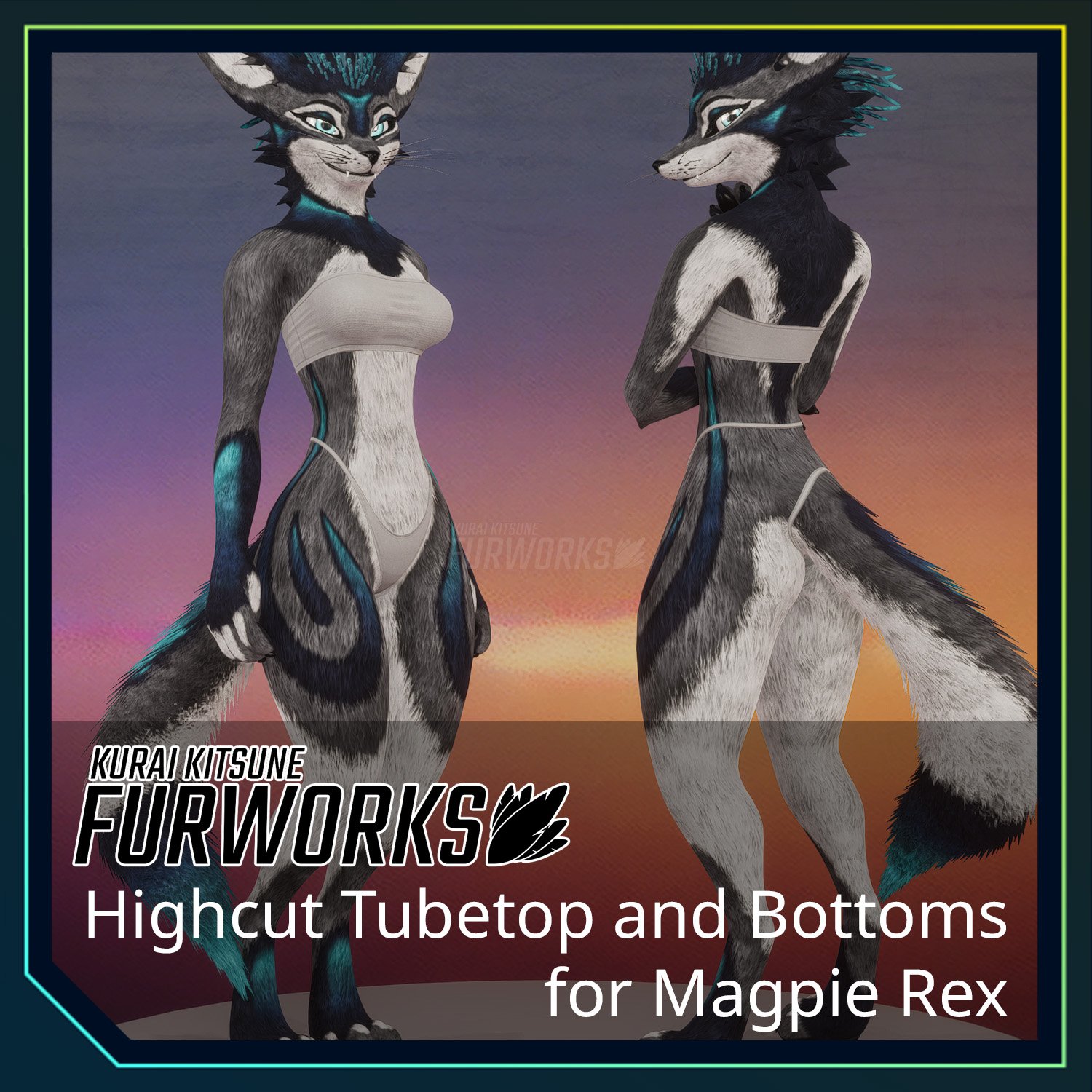 Highcut Tubetop and Bottoms for Magpie Rex