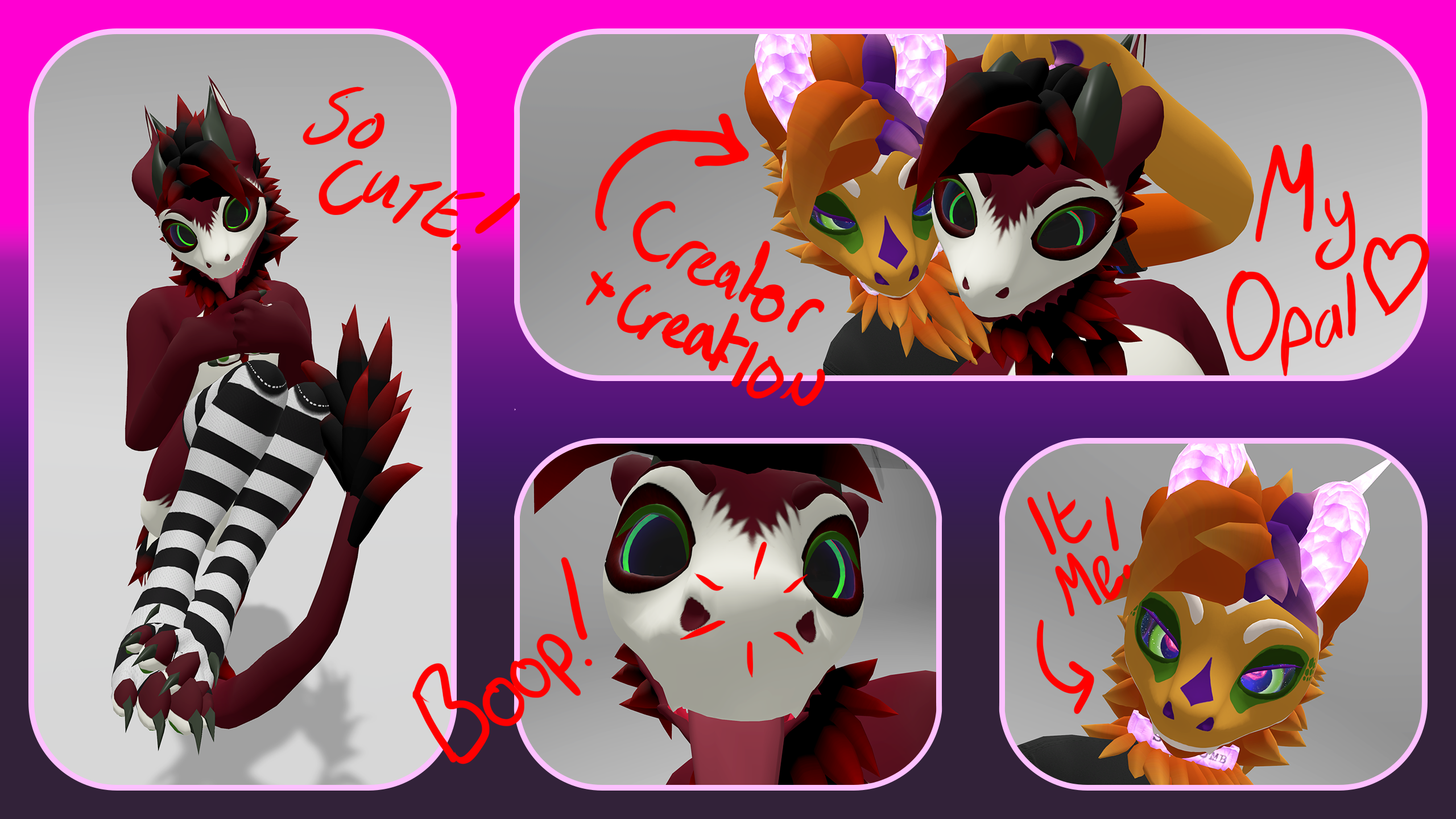 Opal Beast Avatar Base