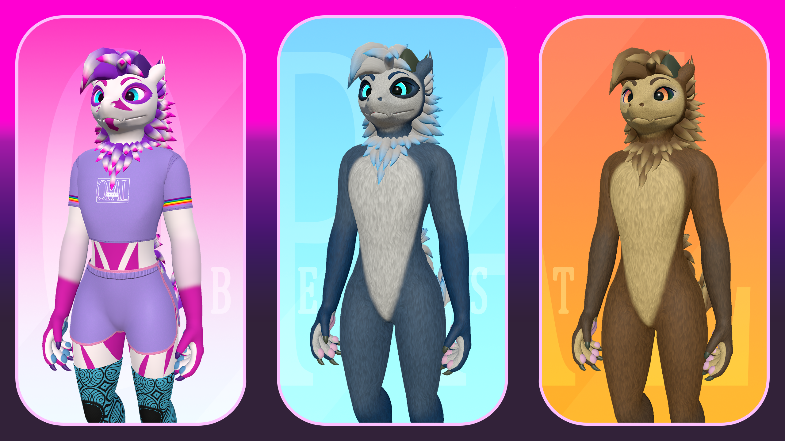 Opal Beast Avatar Base