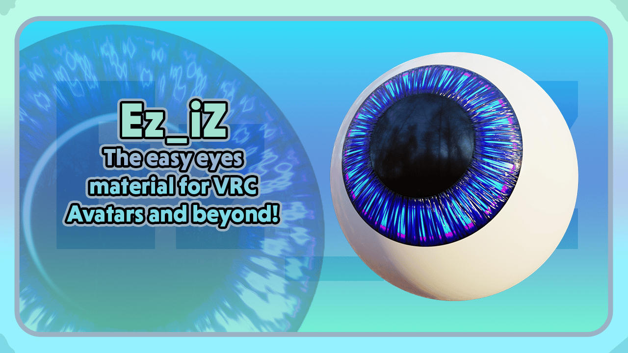 Ez_iZ VR Avatar Eye Material for Substance Painter