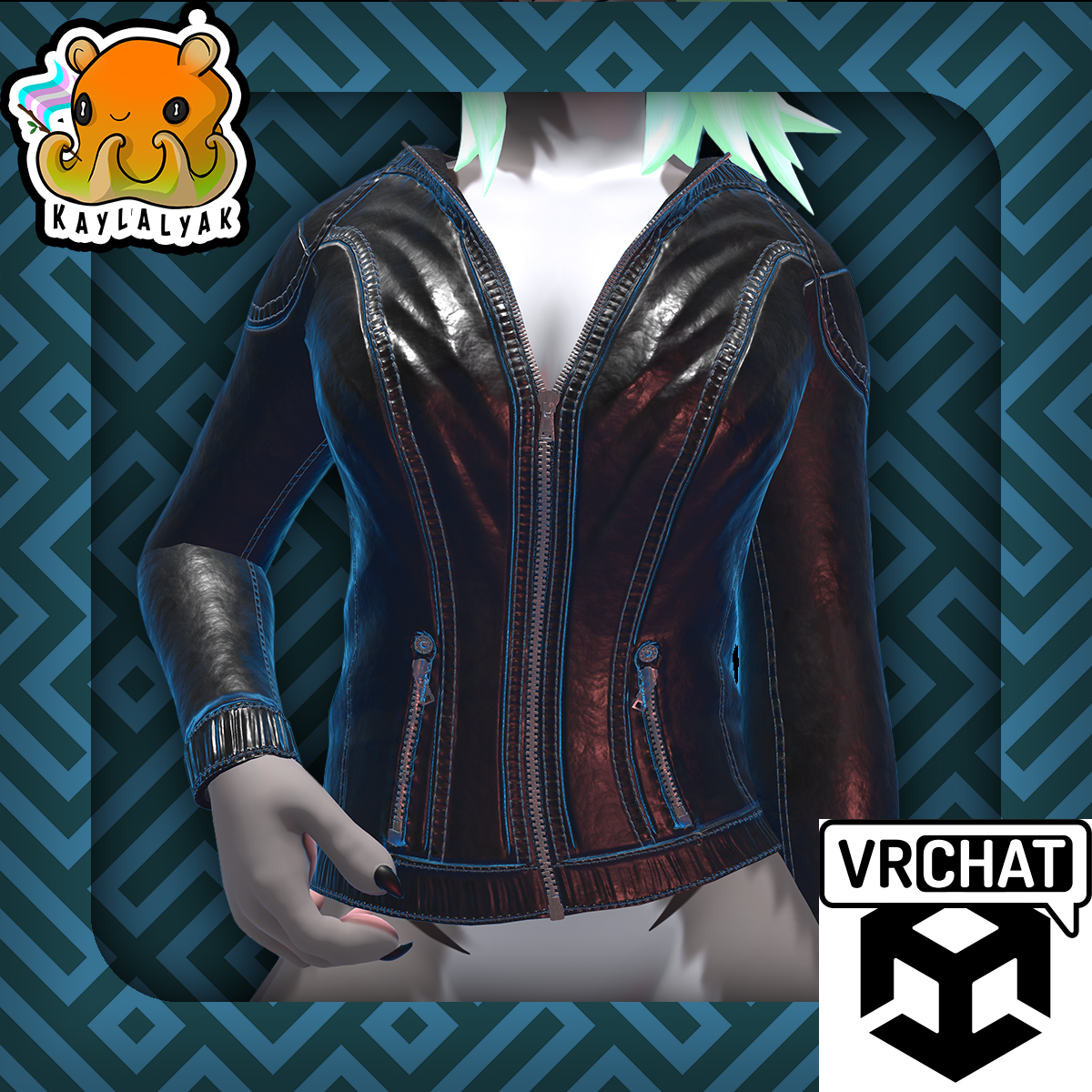 Leather jacket - Faelyn, NovaBeast and Nardoragon