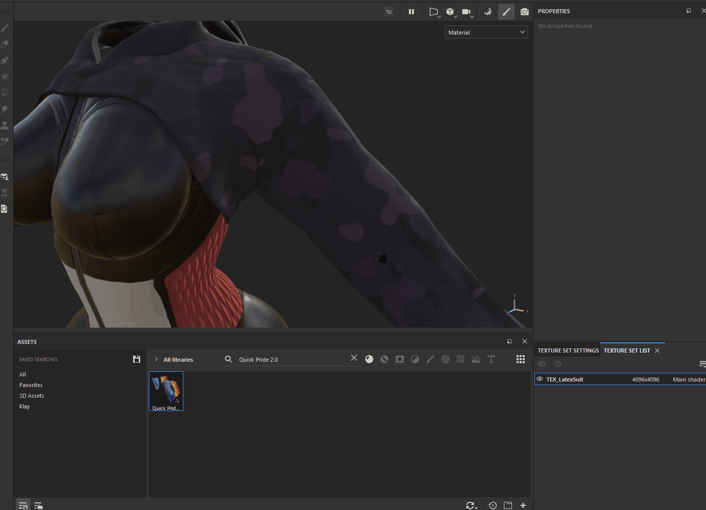 Quick Pride 2.0 Substance Painter Material