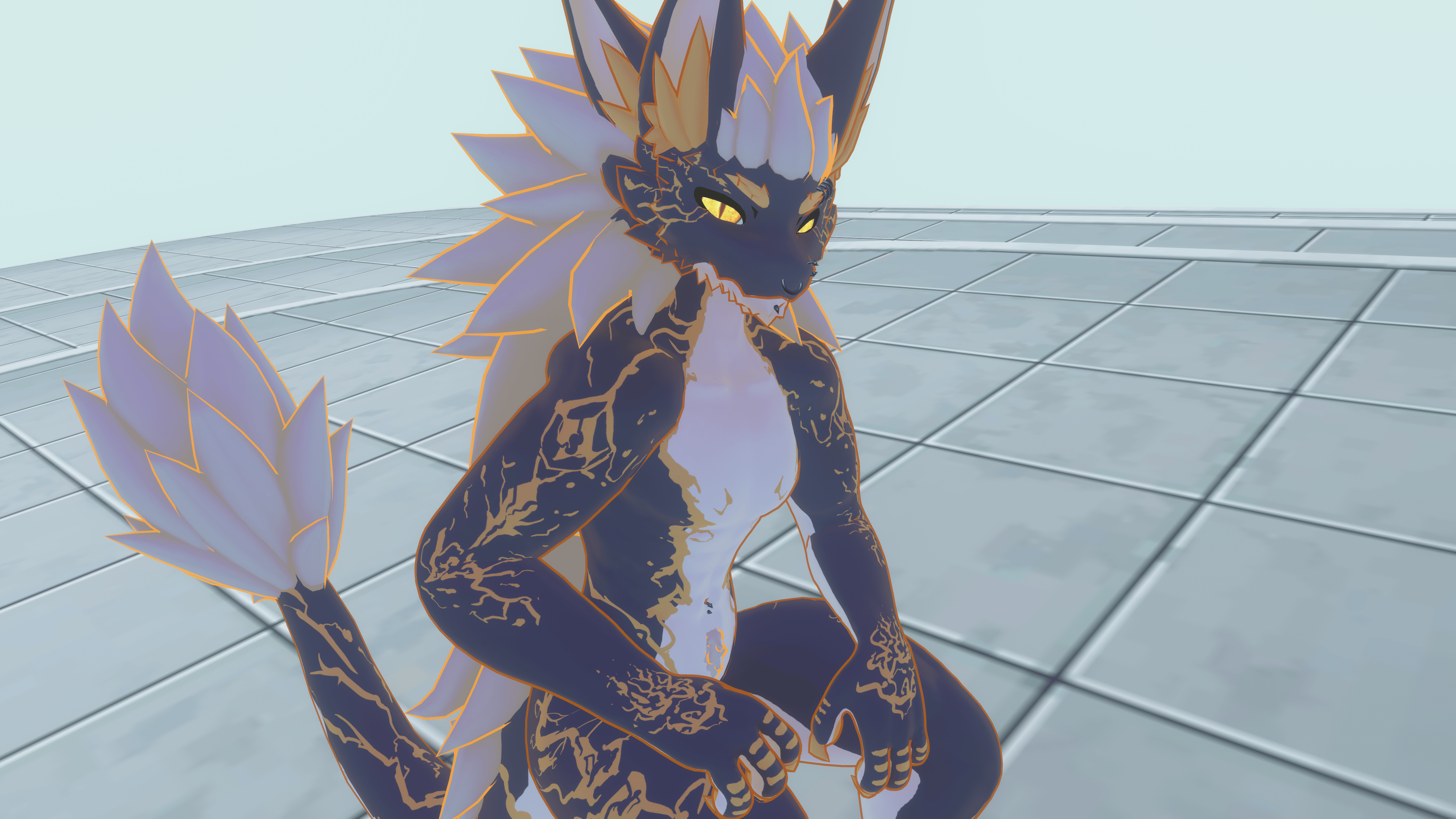 Koshuryu Emperor of the Shining Realm Nightbeast Retexture