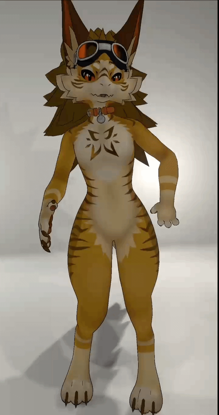 Yellow Tiger Novabeast texture