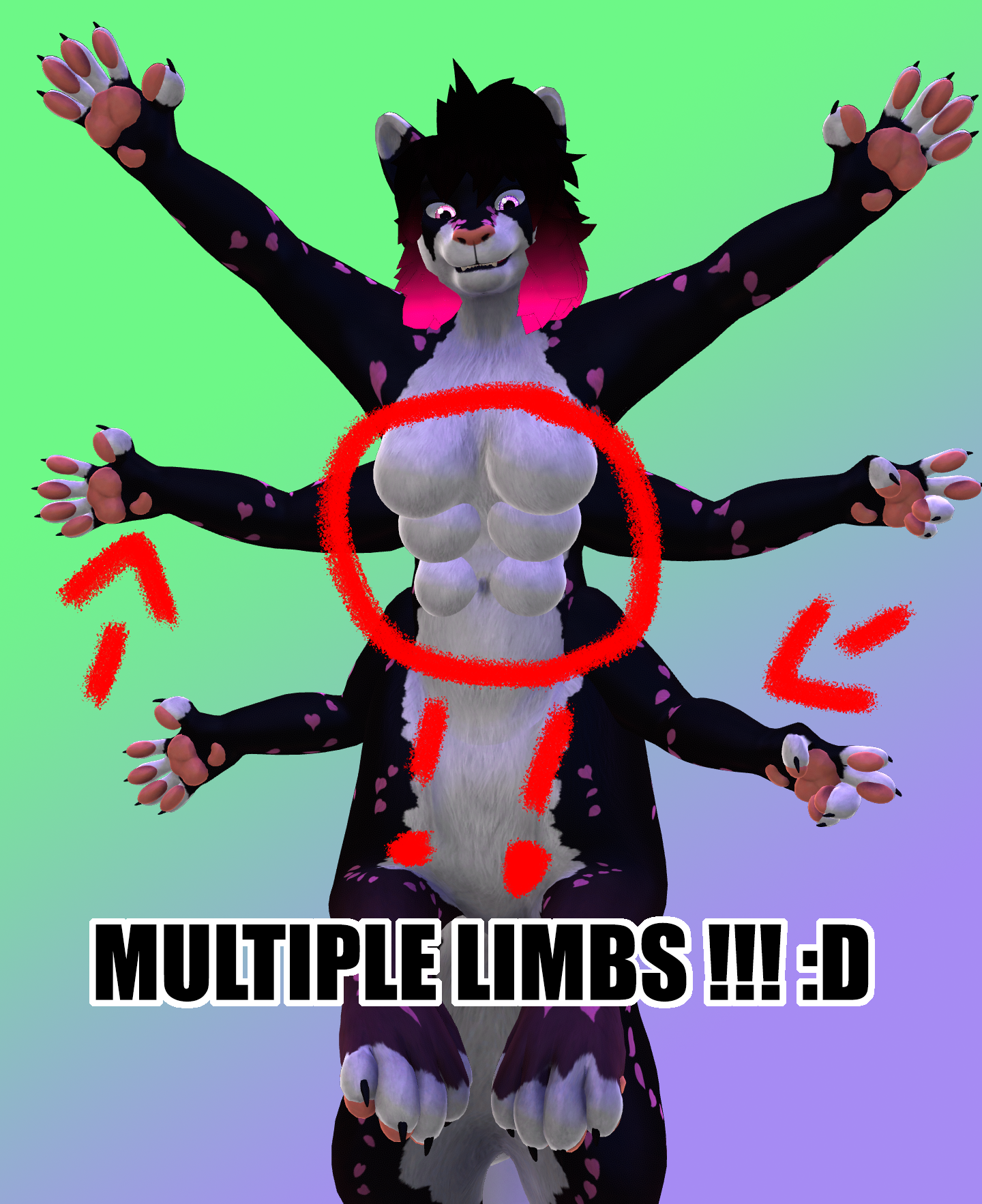 AvaTAUR's Multiarms and Multibreasts