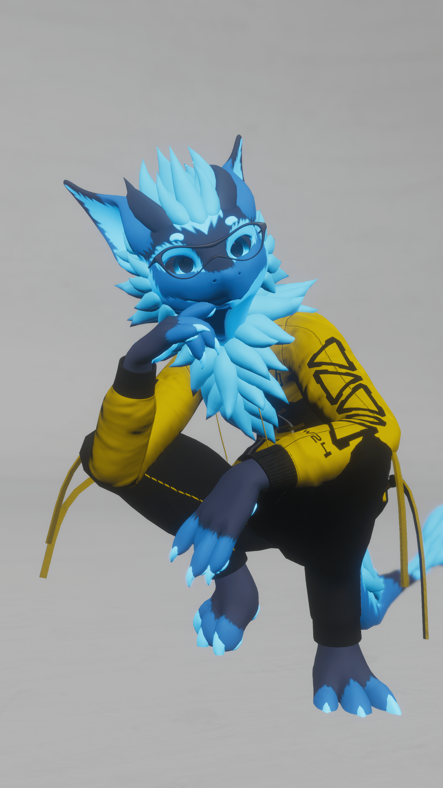 Techwear outfit for Nardoragon