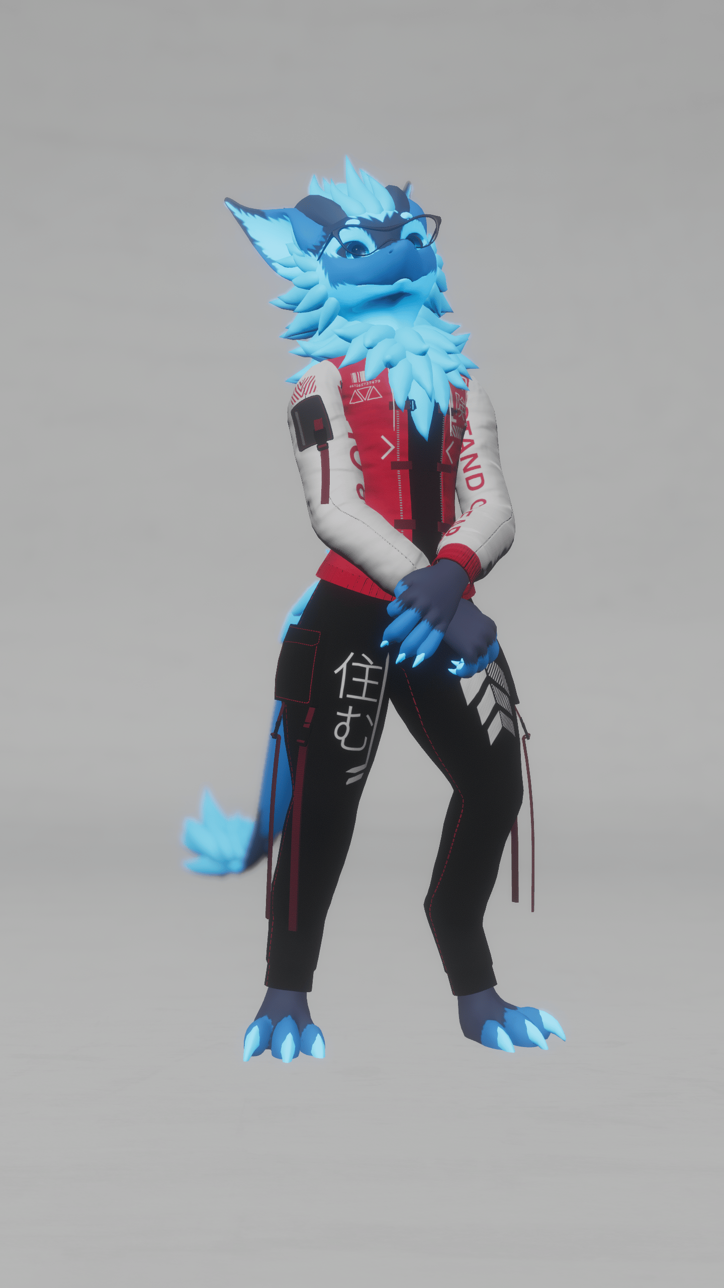 Techwear outfit for Nardoragon