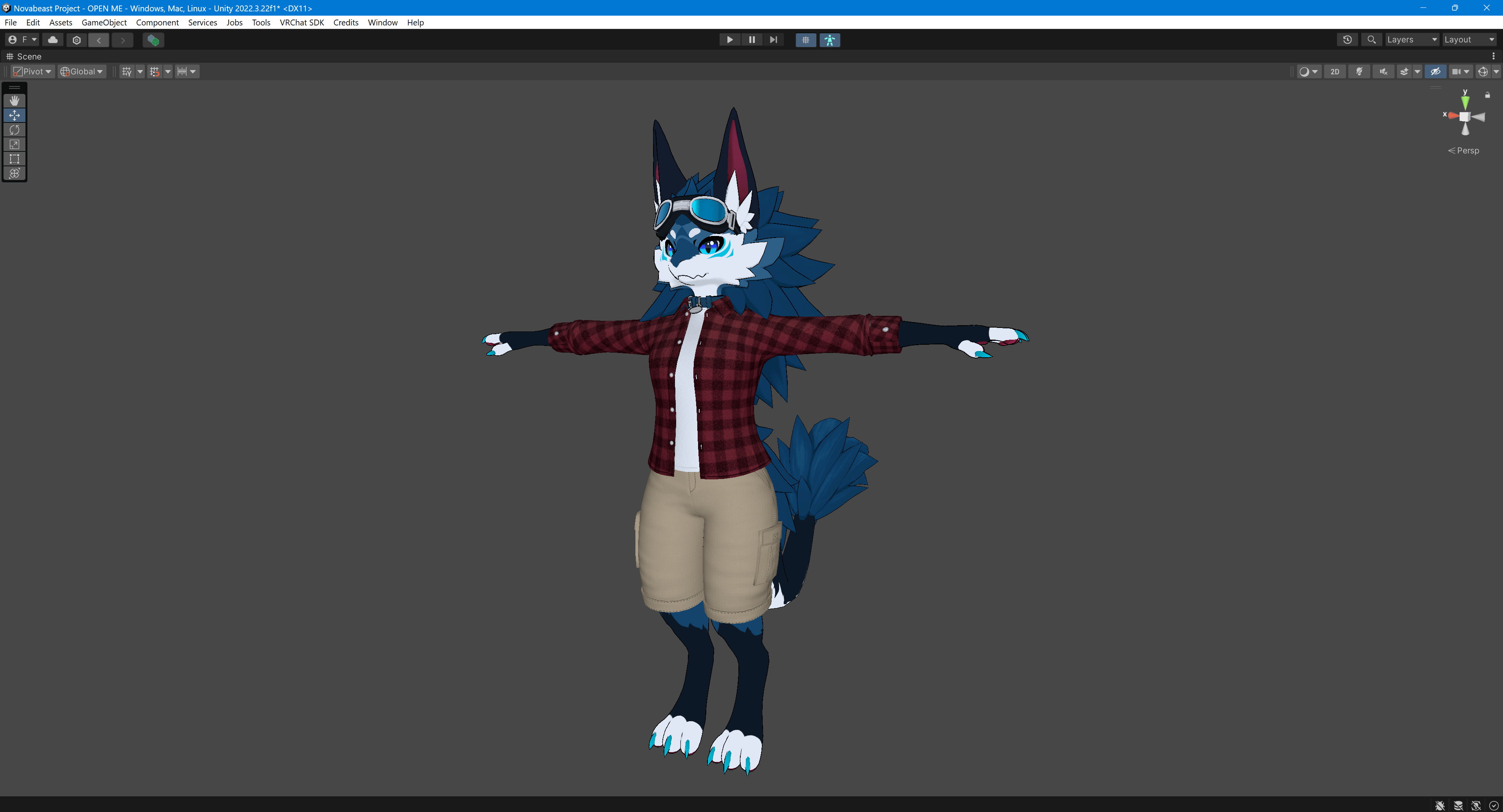 Casual Outfit for Novabeast (V1 - V1.2 compatible)