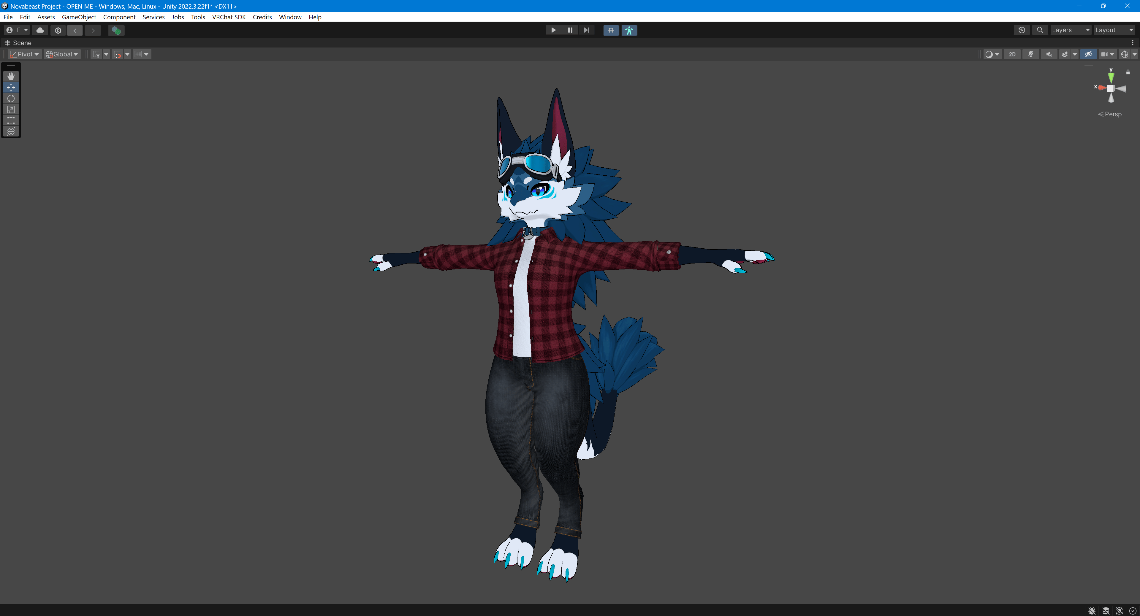 Casual Outfit for Novabeast (V1 - V1.2 compatible)