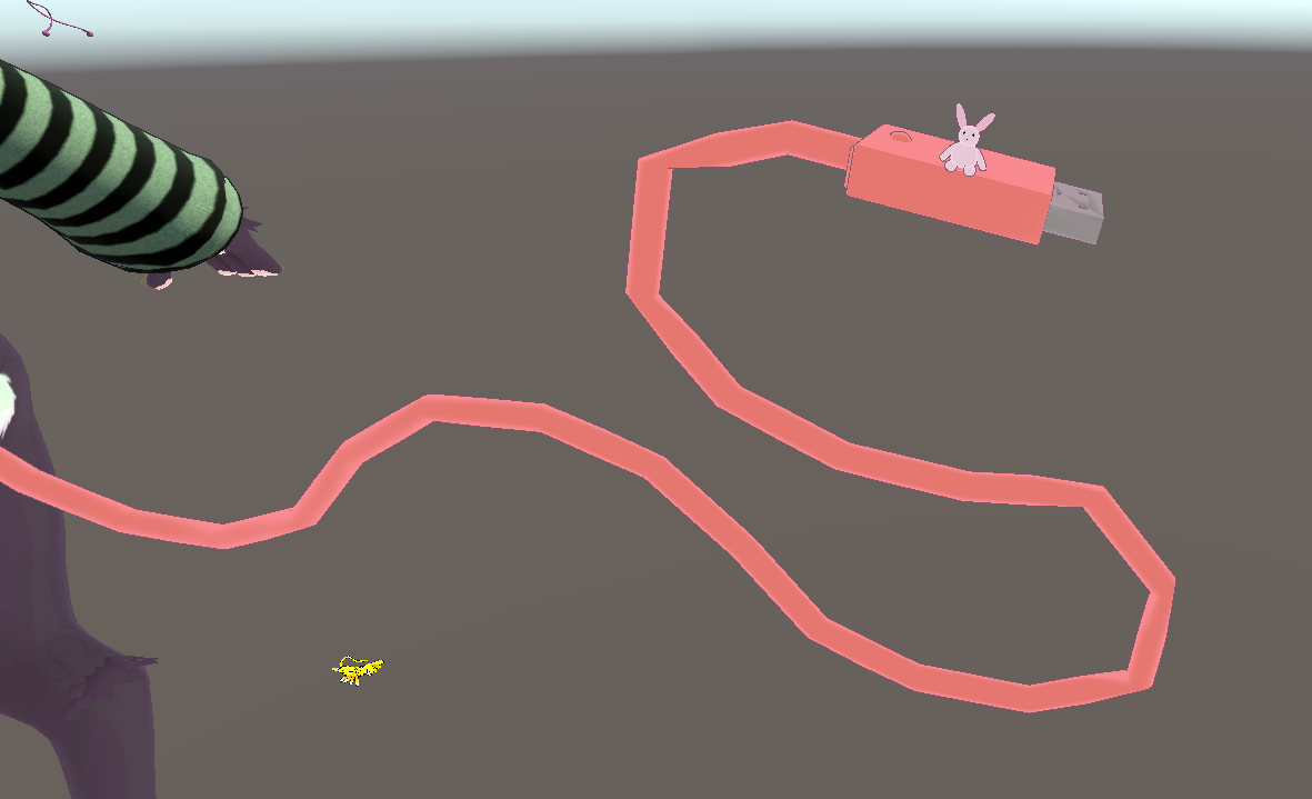 USB Bunny Tail