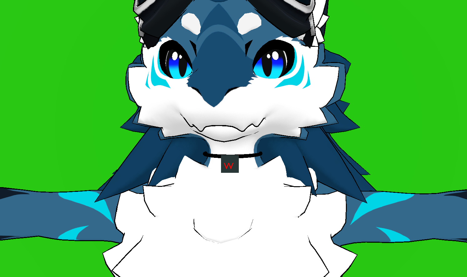 W Key - Hue Shift Keychan/Earring + Choker Assets