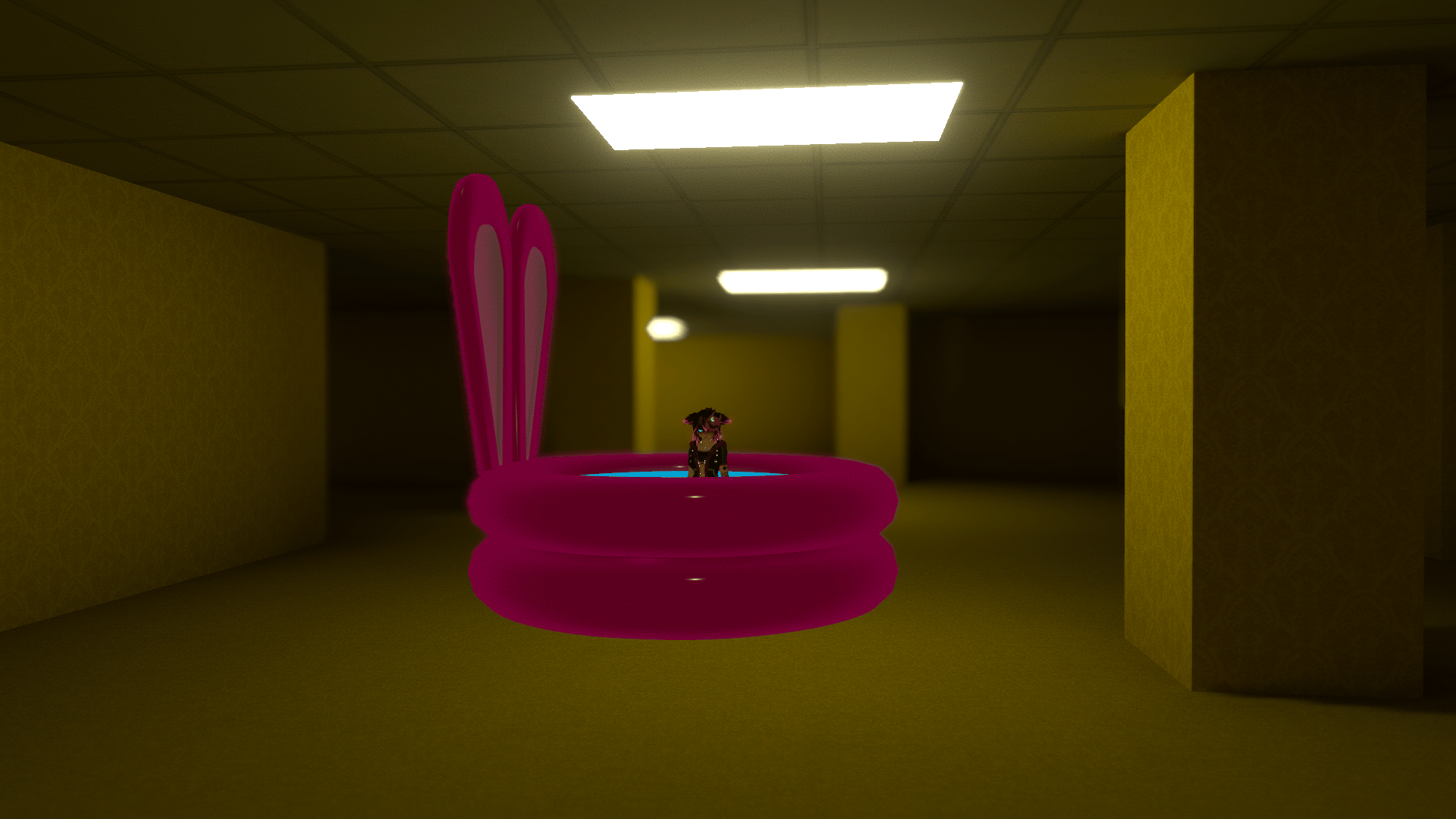 Bunny Pool Set! :D Pool World Drop and Pool Ring!