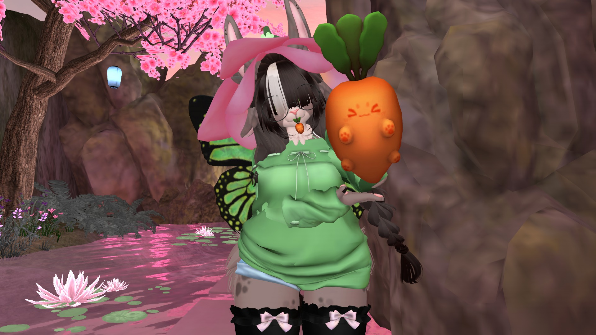 Clover the Spring Bunny || VRCFT || PC + QUEST + OPTI || NSFW + SFW