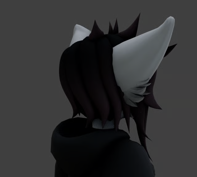 Vulpup Fluffy Hair + Ponytail