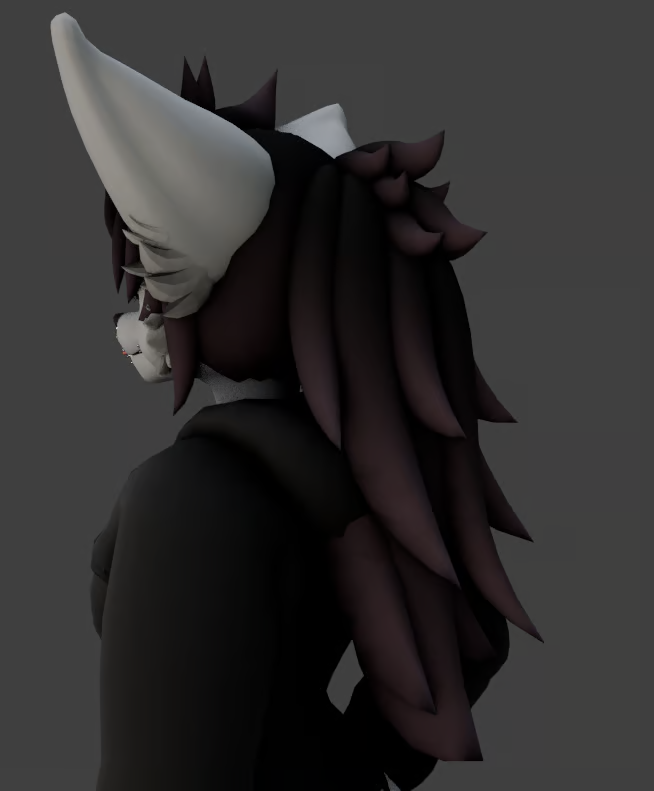 Vulpup Fluffy Hair + Ponytail
