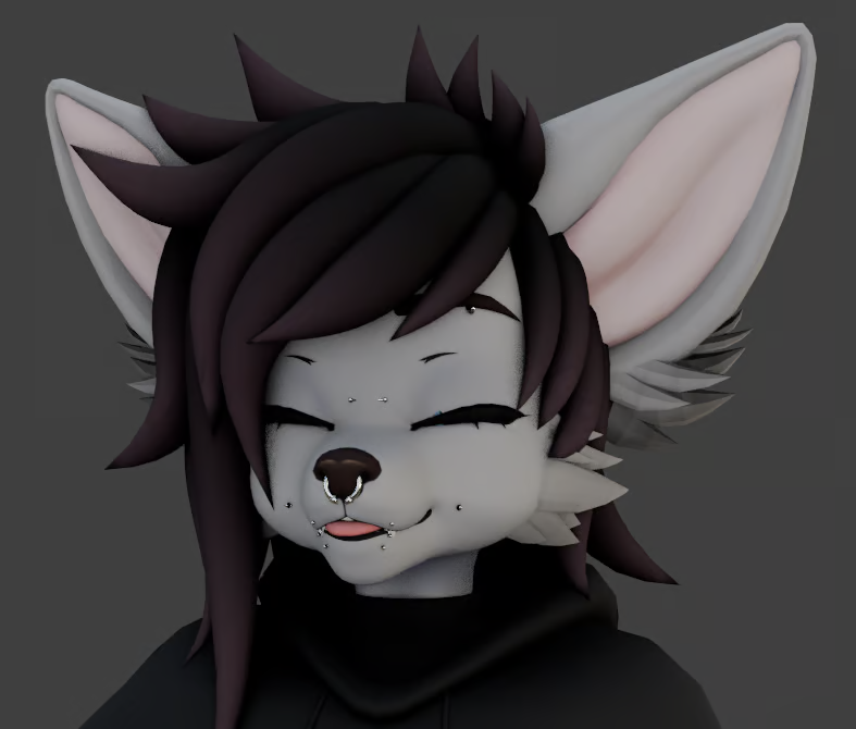 Vulpup Fluffy Hair + Ponytail