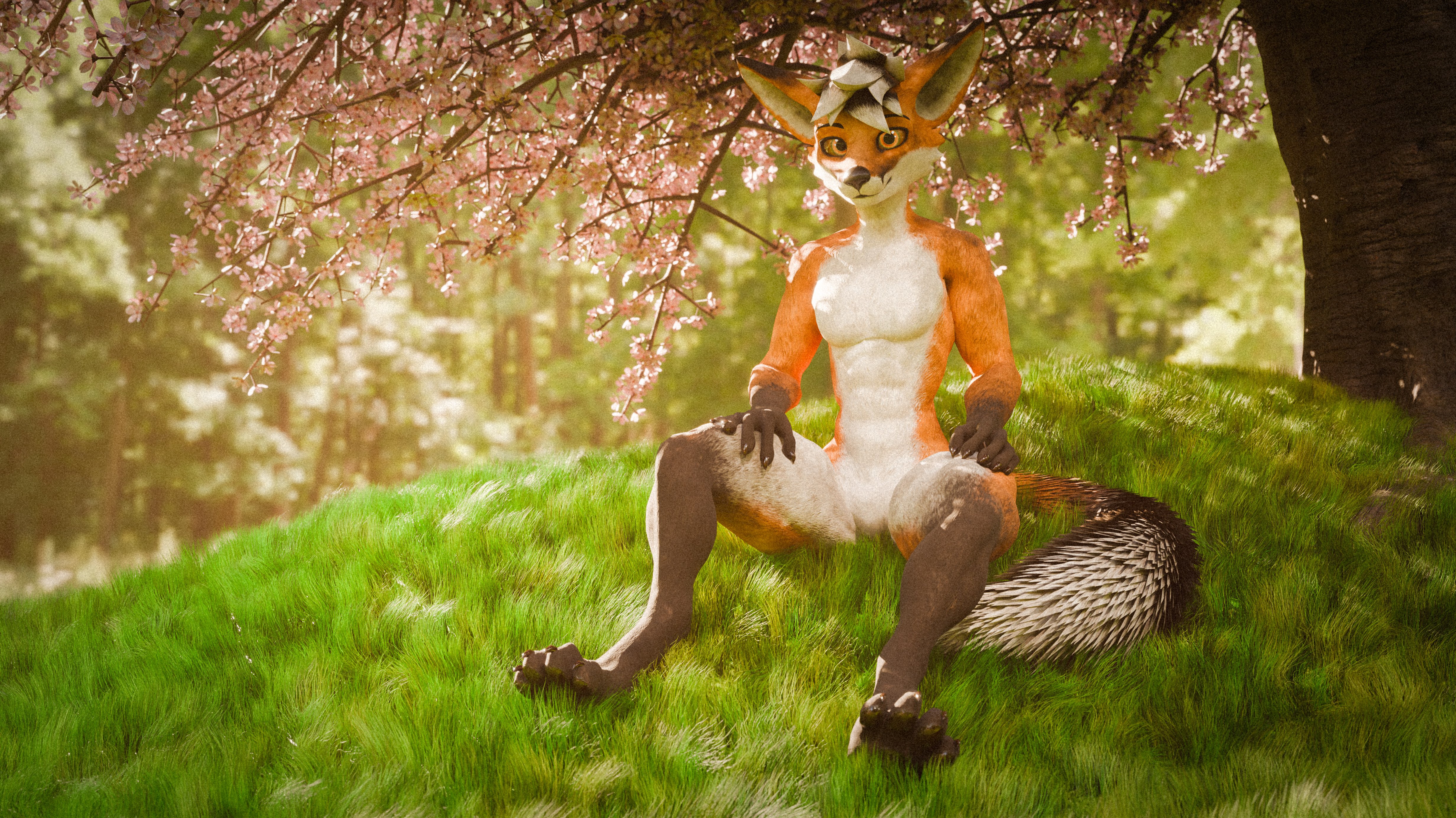 Viwi Orange fox texture