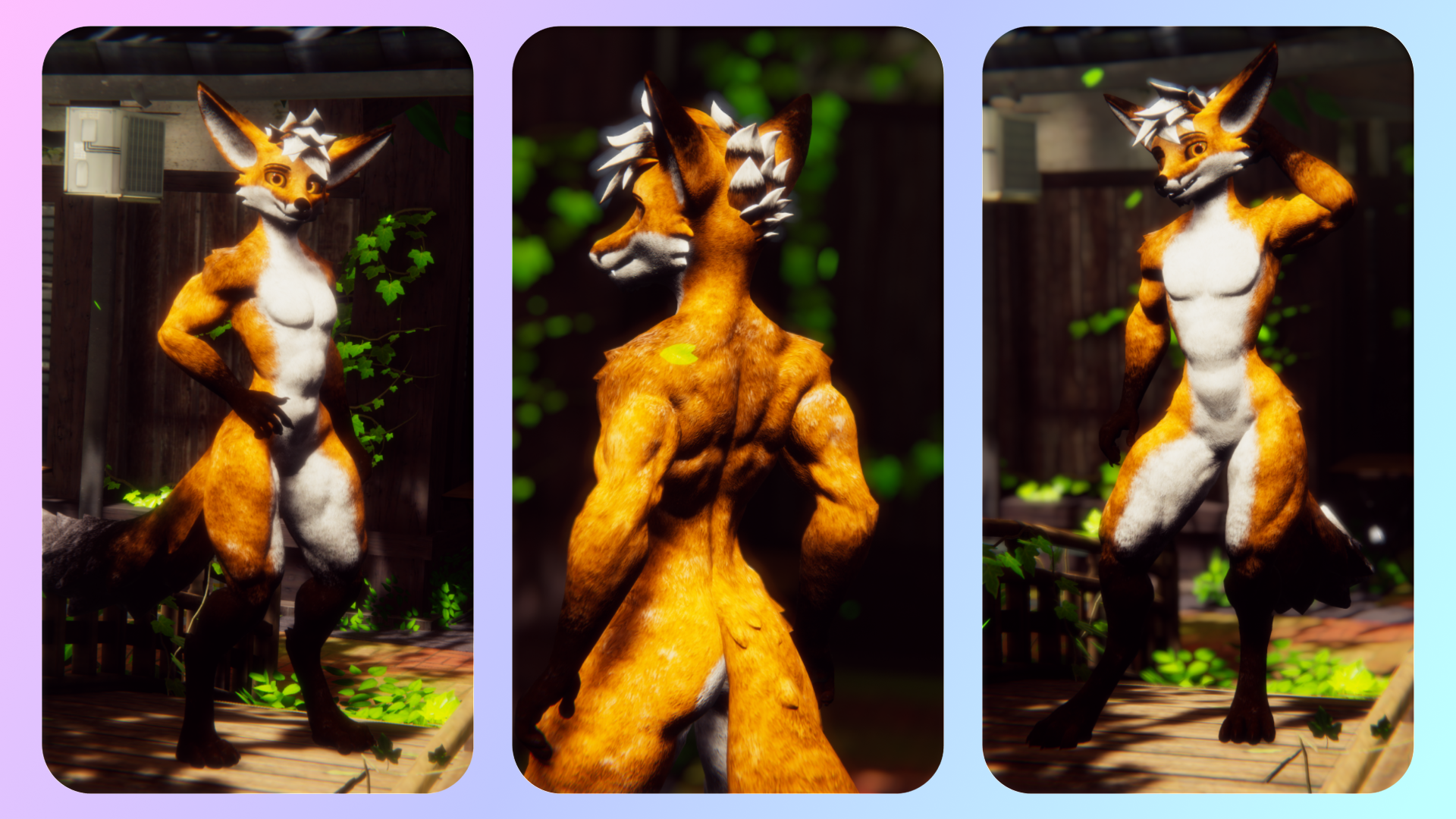 Viwi Orange fox texture