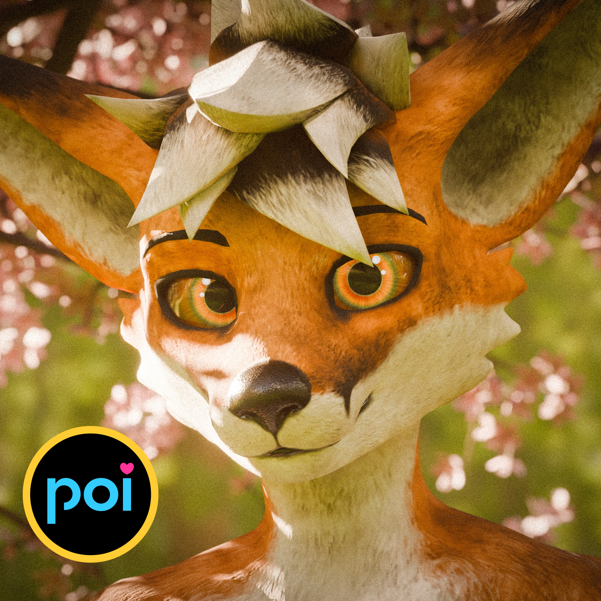 Viwi Orange fox texture