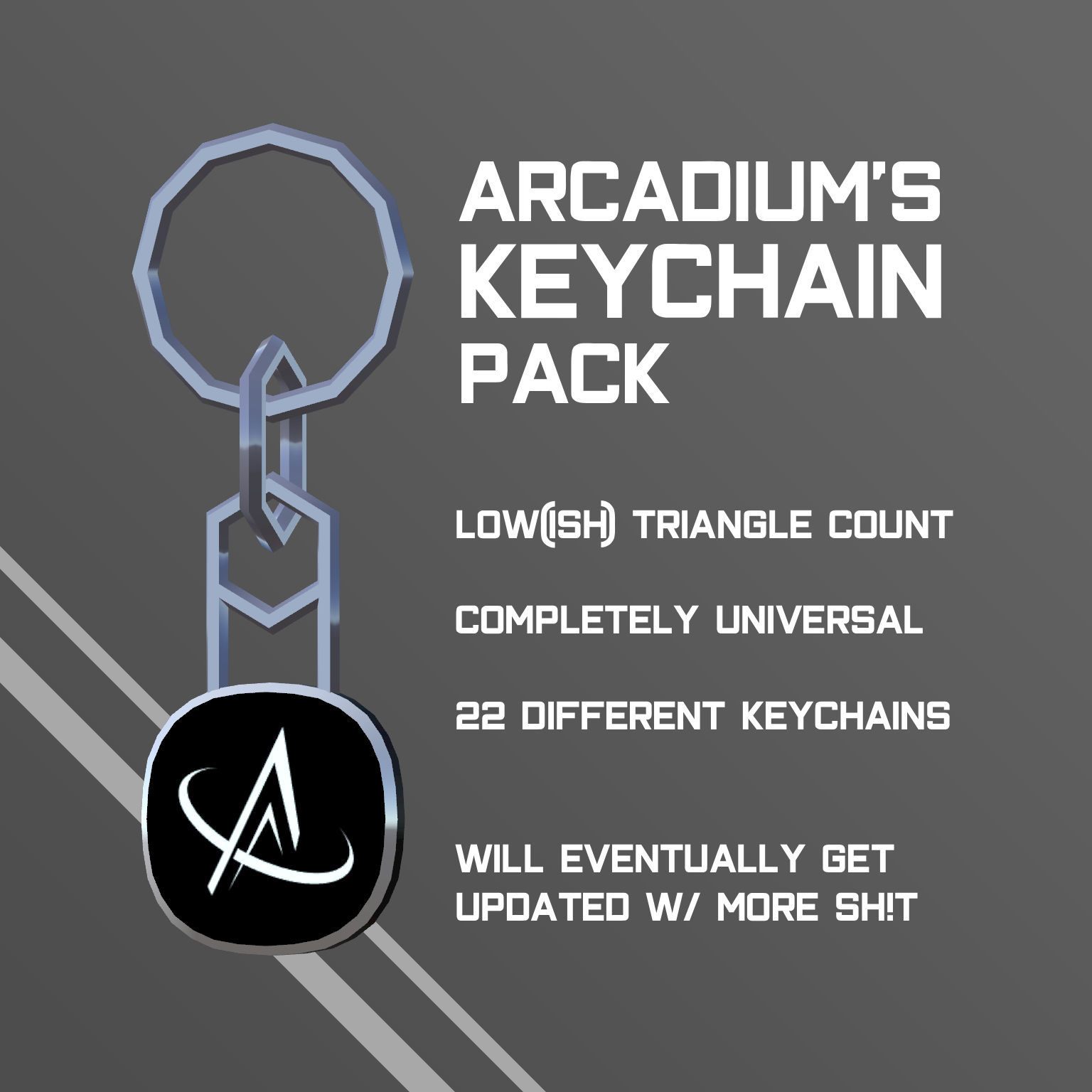 Arcadium's Keychain Pack