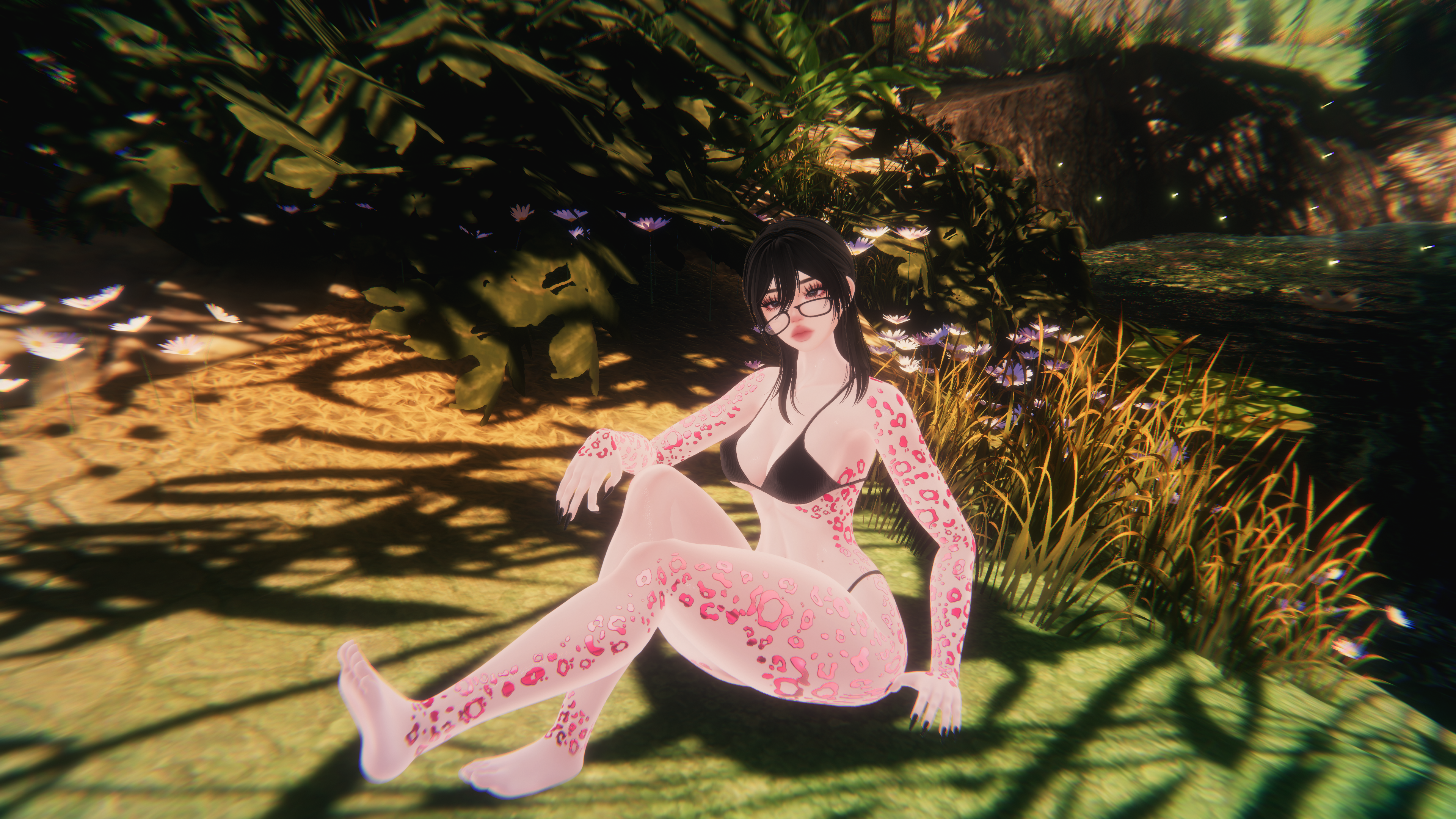 Leophard veil Tattoo texture(Akii,Dolly Molly,E-boy,E-Girl,Hazie, SlimFit,TVF)