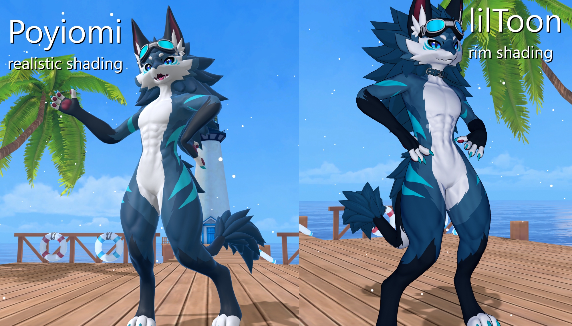 Novabeast Muscle Textures - Normal map, Ambient Occlusion, Cavity map for VRChat