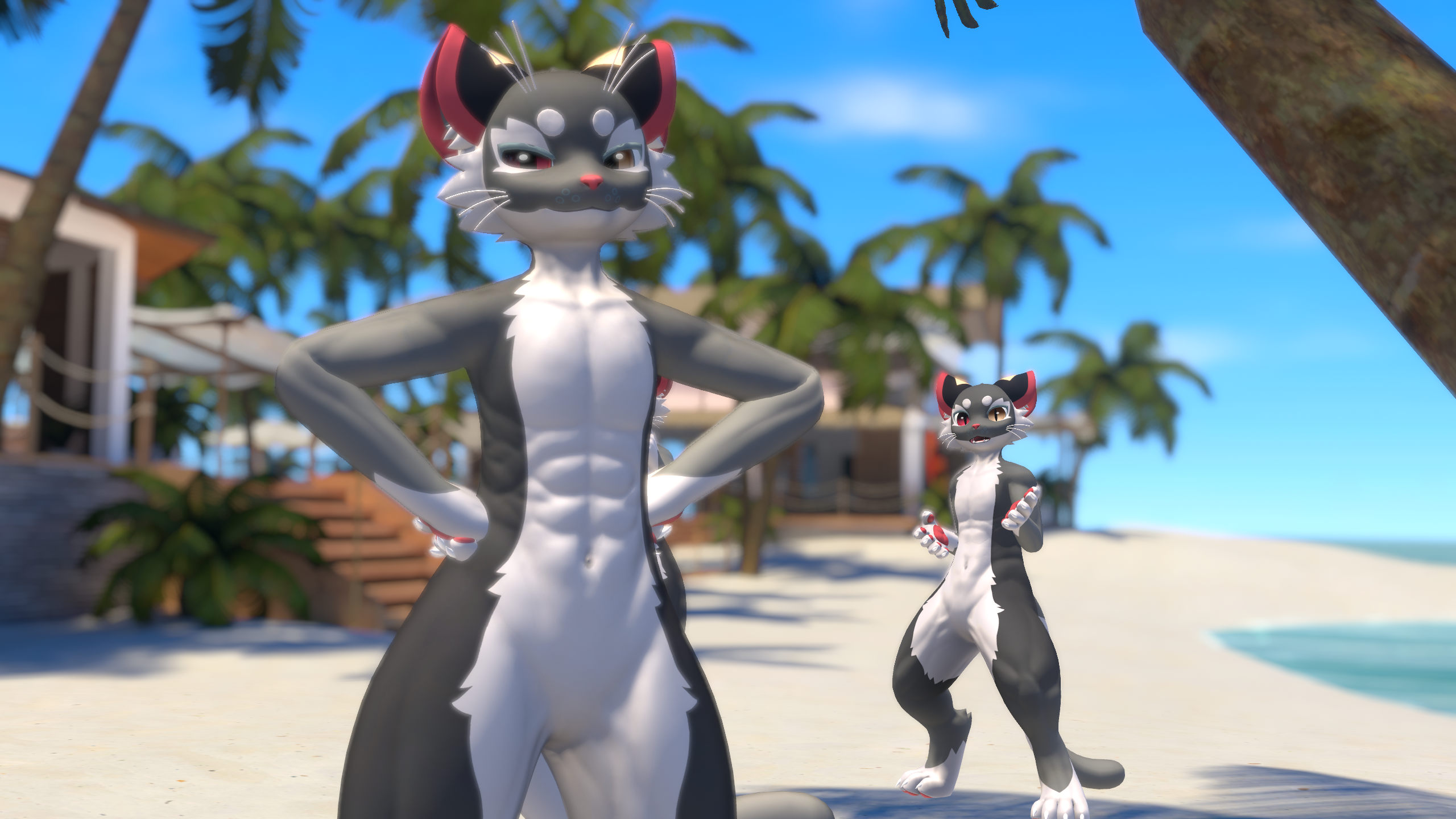 Mayu Muscle Textures - Normal map, Ambient Occlusion, Cavity map for VRChat
