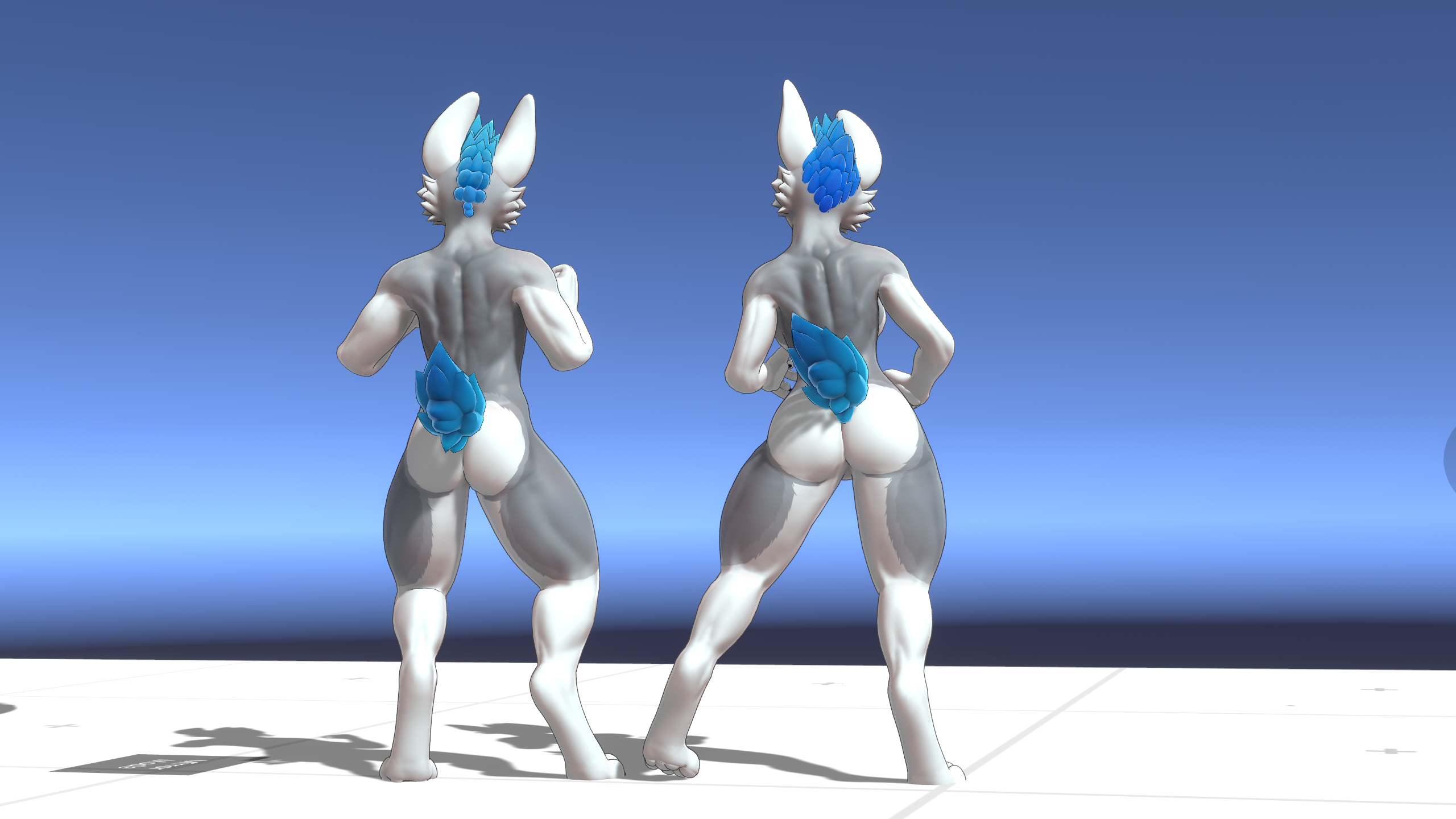 Waggan Muscle Textures - Normal map, Ambient Occlusion, Cavity map for VRChat