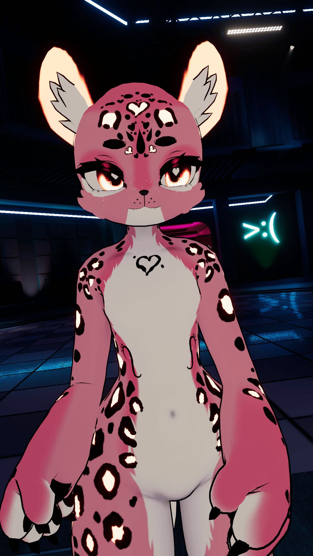 Deira Pink Leopard Texture