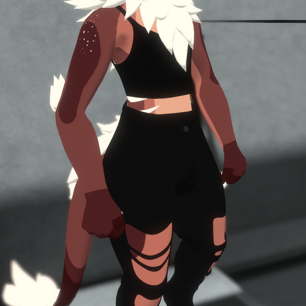 Nardoragon Ripped Jeans + Cropped Tank Top