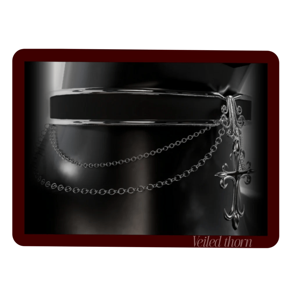 Gothic Cross choker