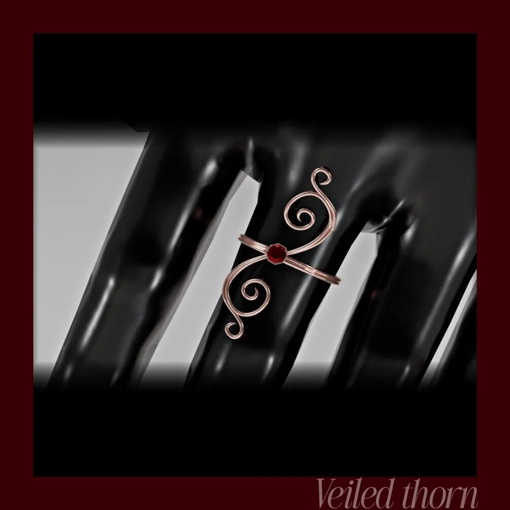 Elegant ruby rings