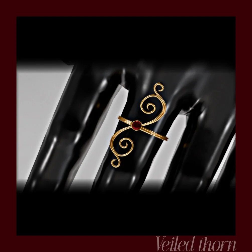Elegant ruby rings