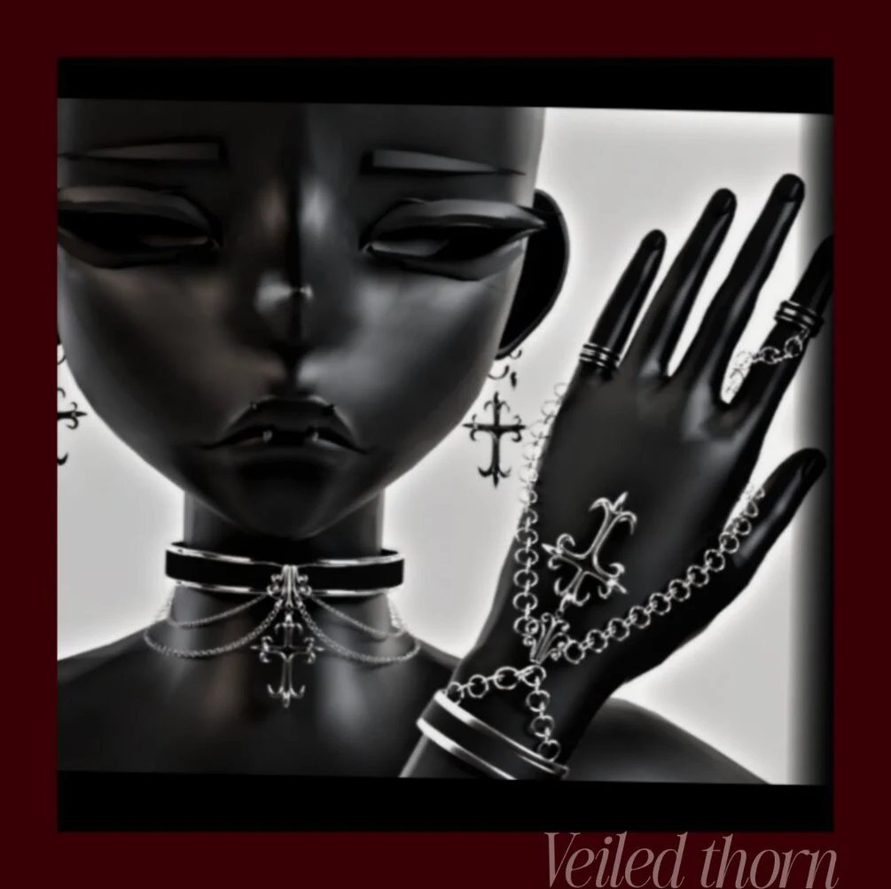 24 item accessory bundle (Goth theme)
