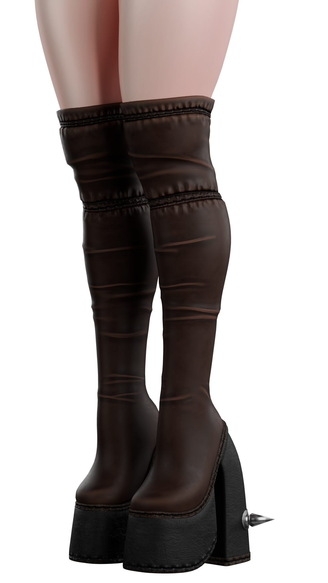 Latex boots !!