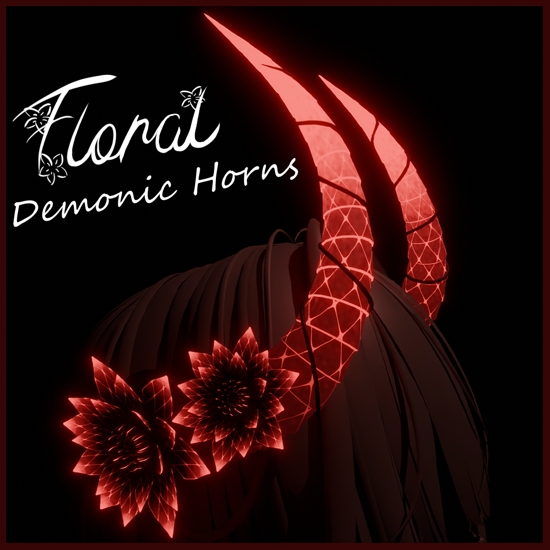 Floral Demonic Horns