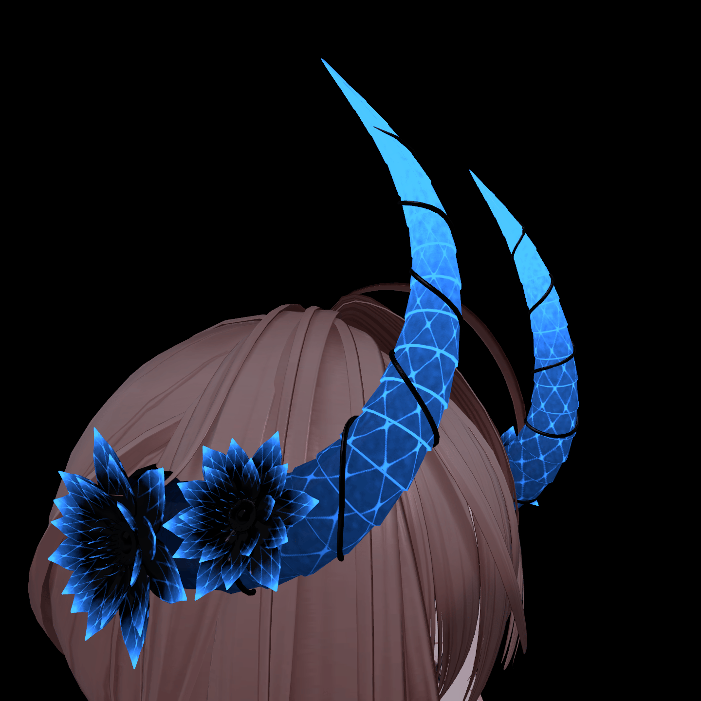 Floral Demonic Horns