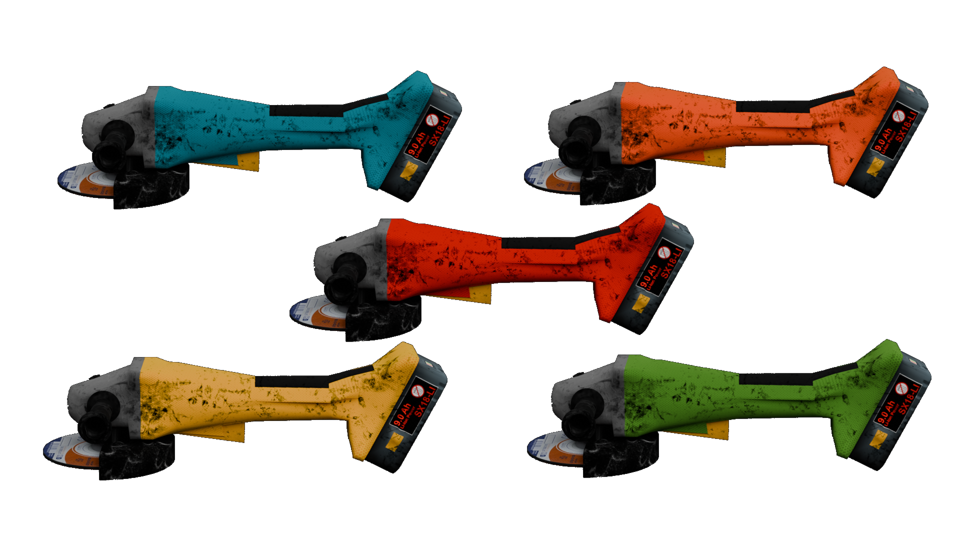 Angle grinder (VRChat avatar asset)