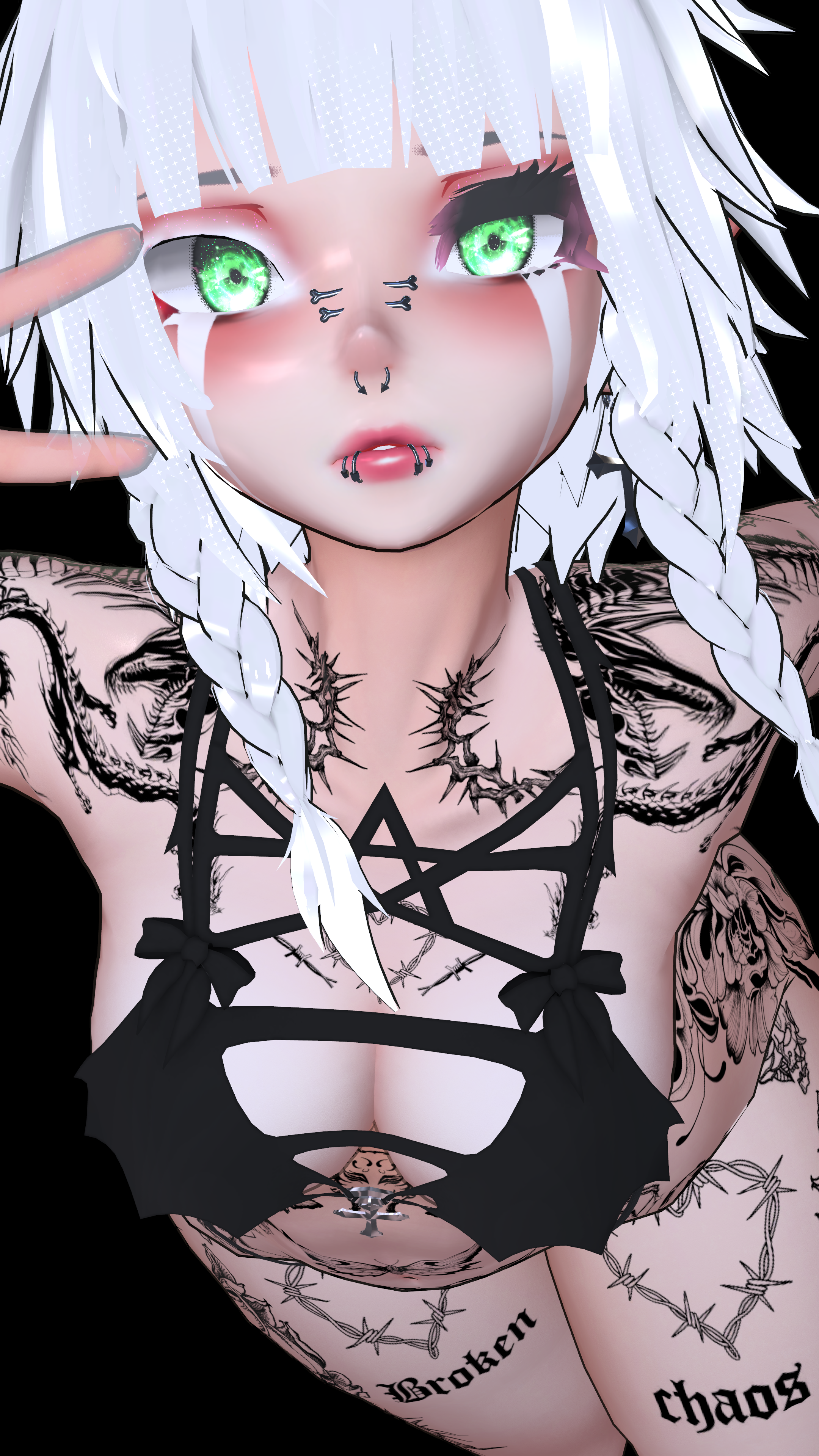【Traditional Tattoos】"Whisper" "Revenger" "Magician" "Runner" 4k Textures 入れ墨 *テクスチ