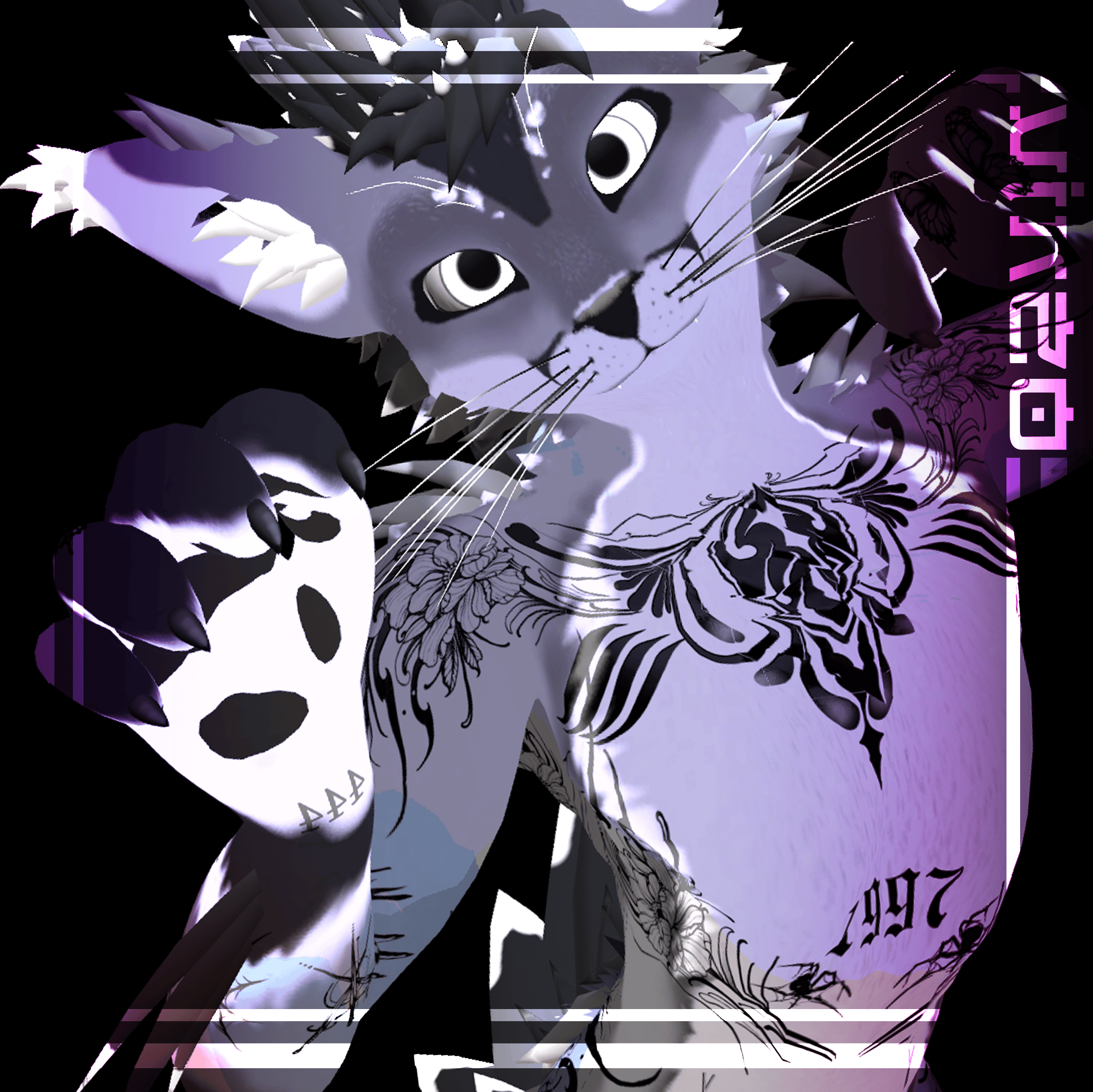 『扇子_Sensu Tattoos』"Novabeast" "Mayu" "Deira" "Chalo" "Rexouium" 4k Textures 入れ墨 *テクスチ