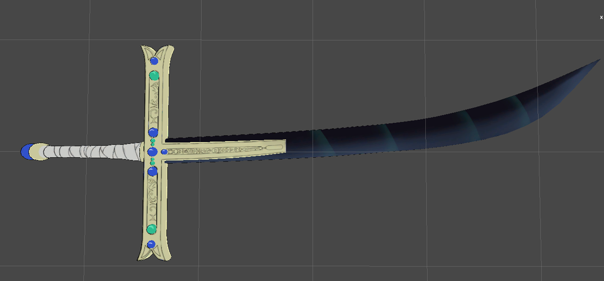 Black Blade | VRChat Asset + Blend File