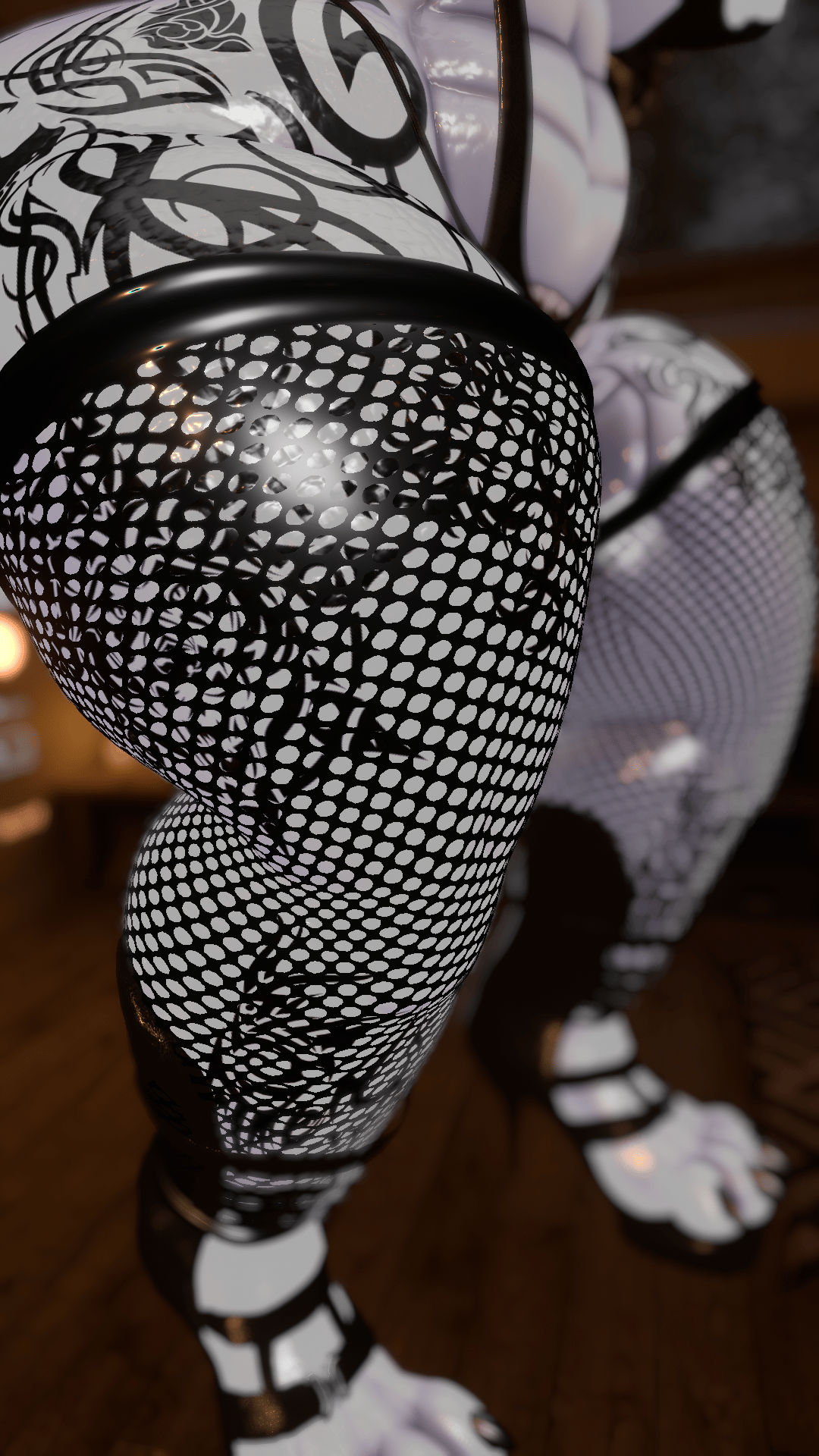 Fishnet Thigh Highs (Conrad's Cheeky Cobra)