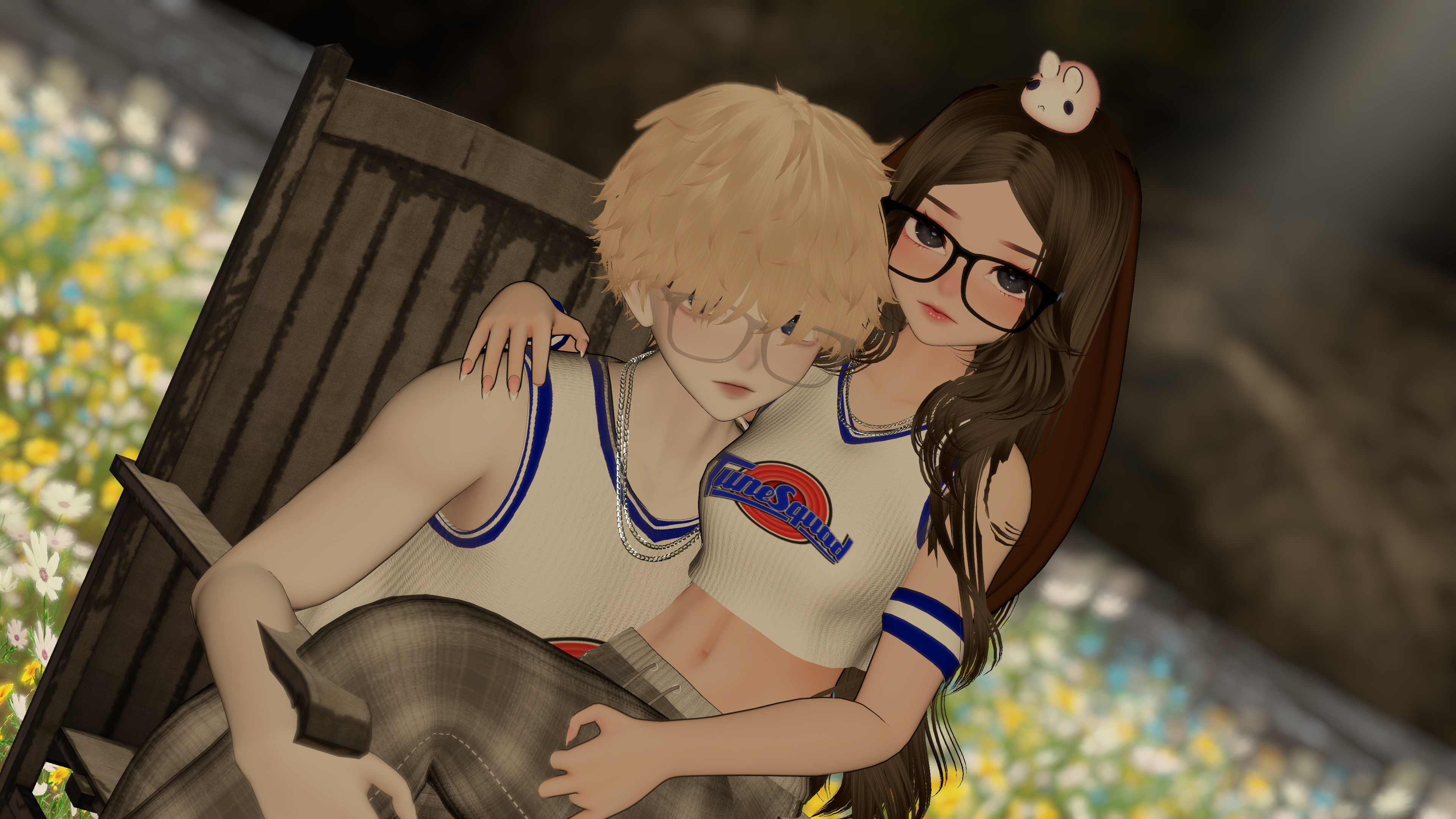Lola and Bugs Bunny