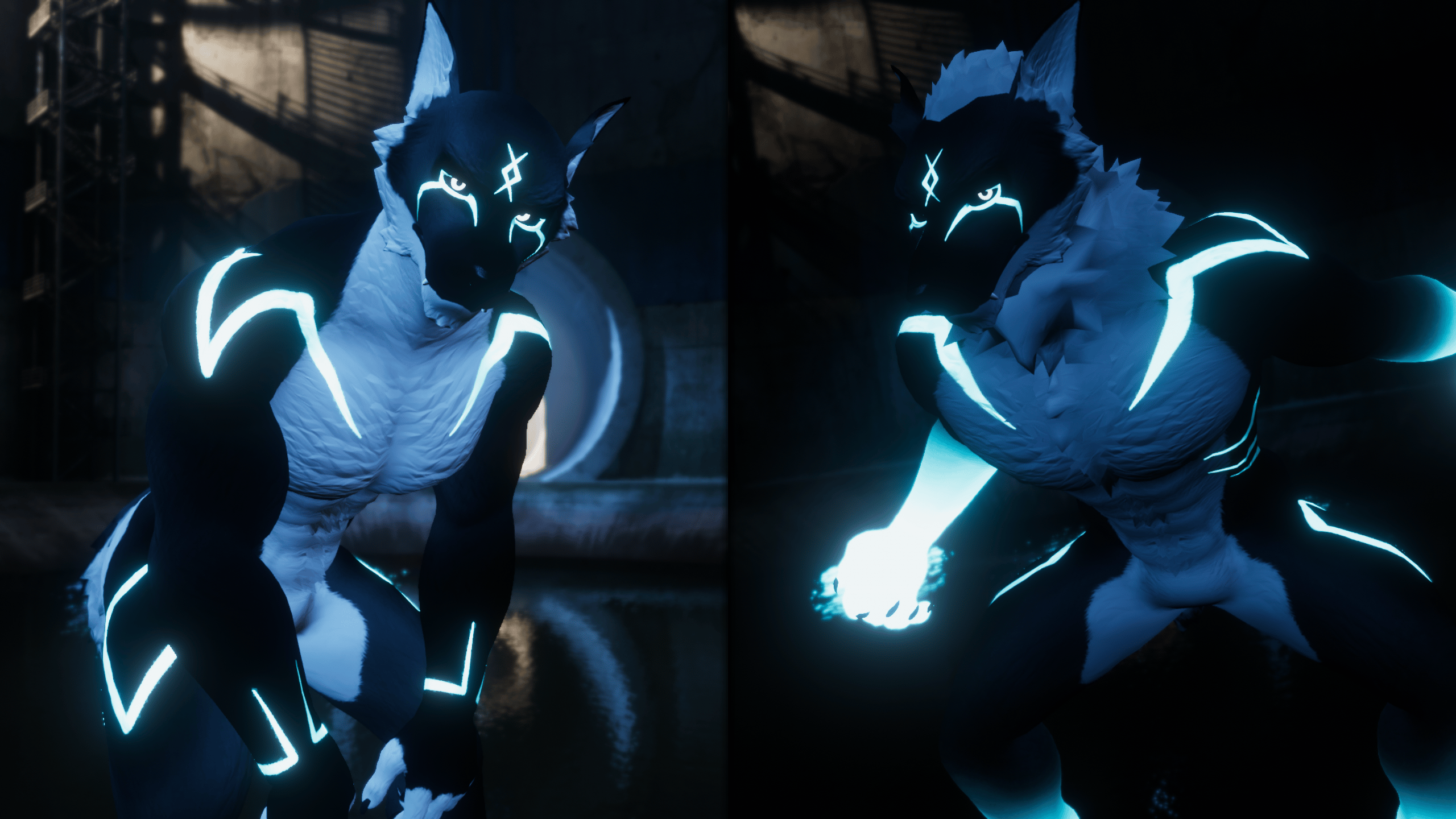 Runic Wolfman Texture